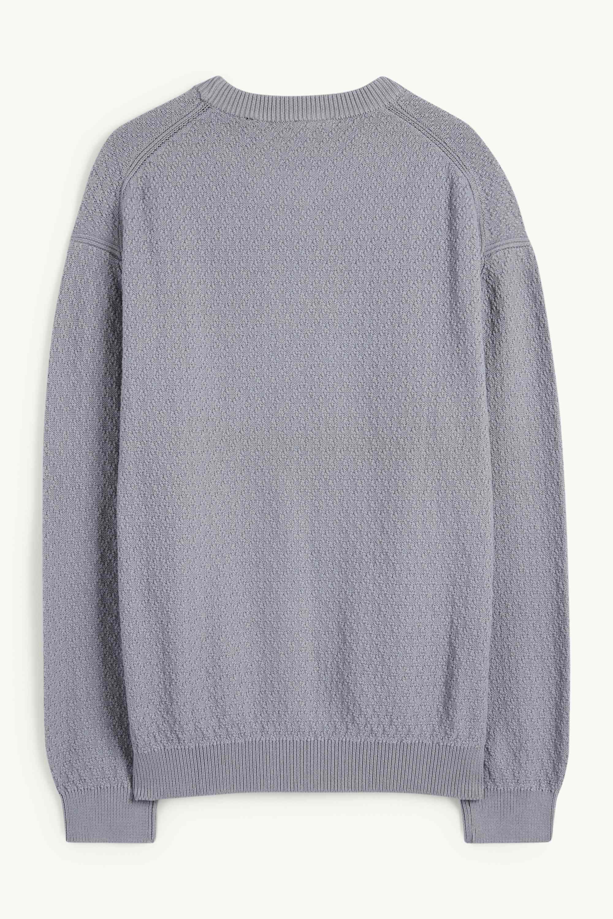 Jumper - textured gray