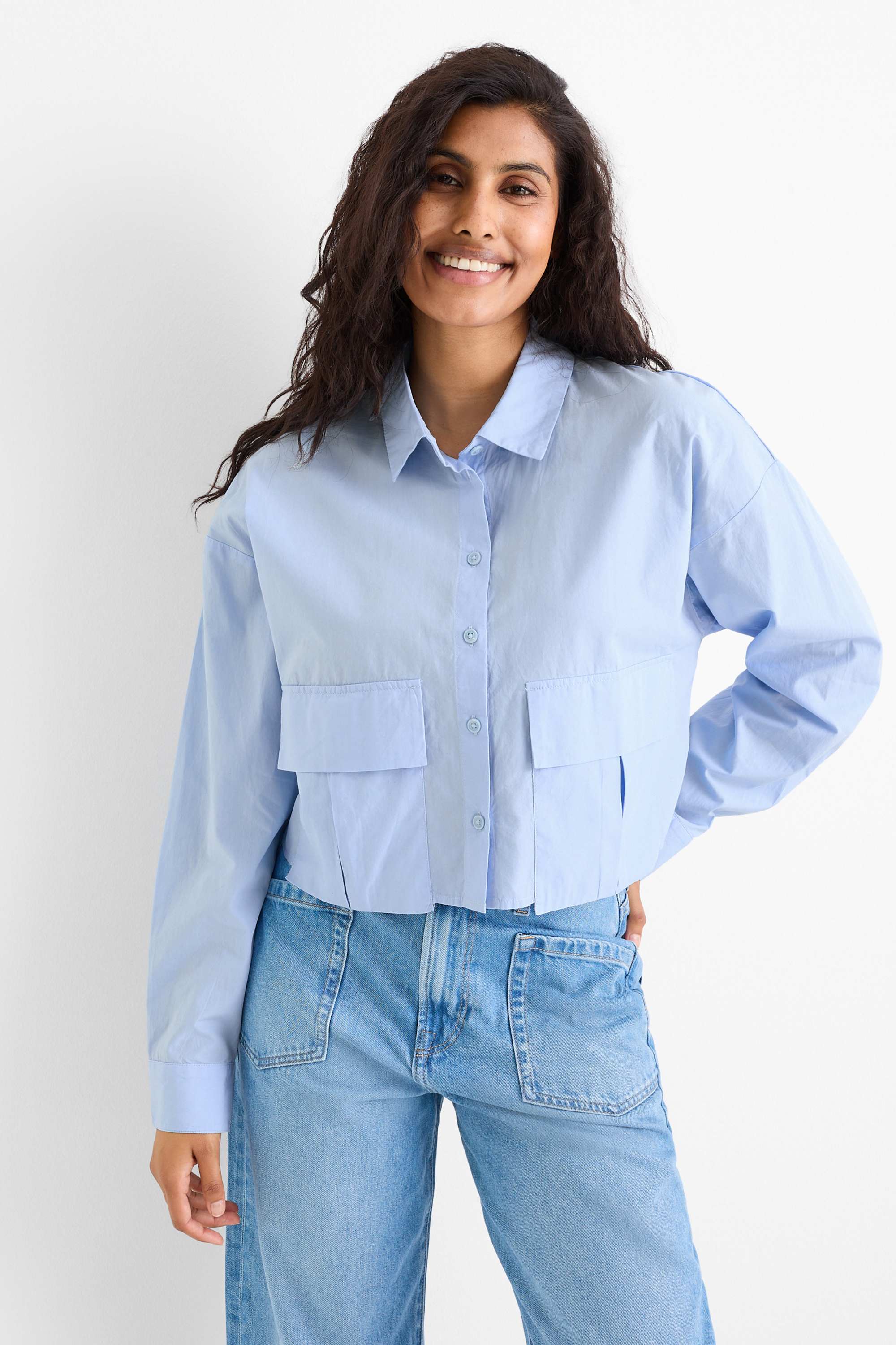 Blouse light blue