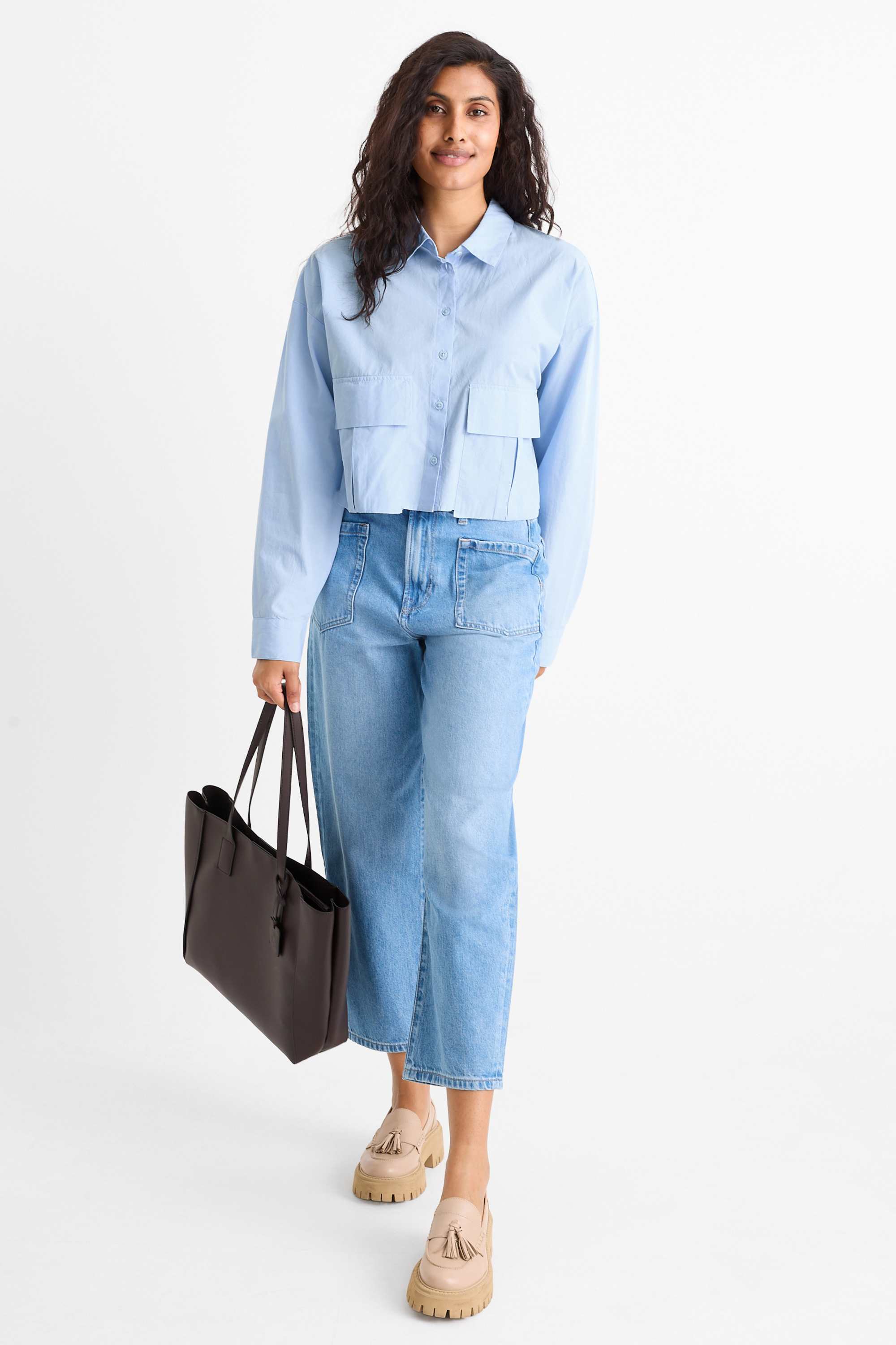Blouse light blue