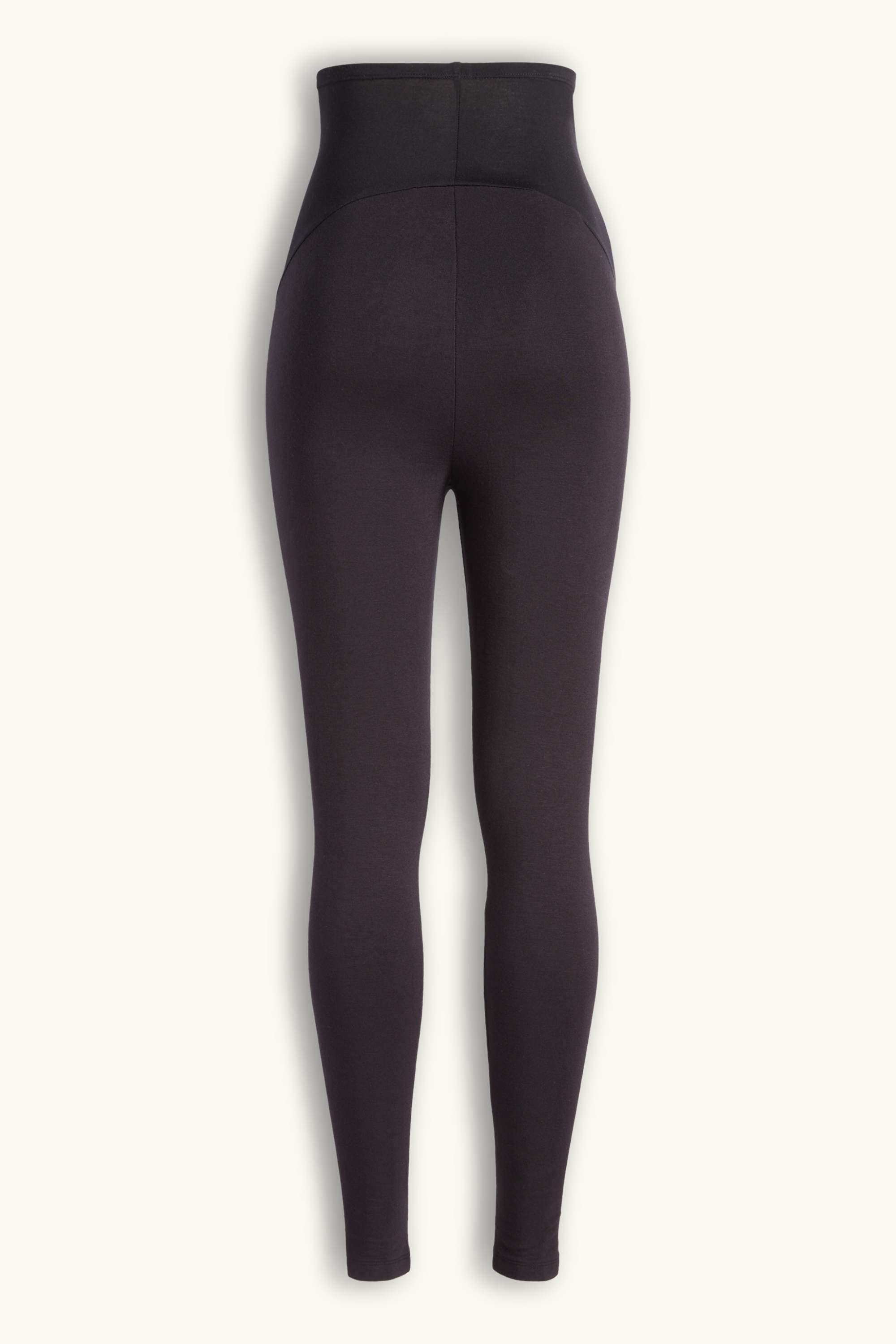 Maternity thermal leggings black (1)