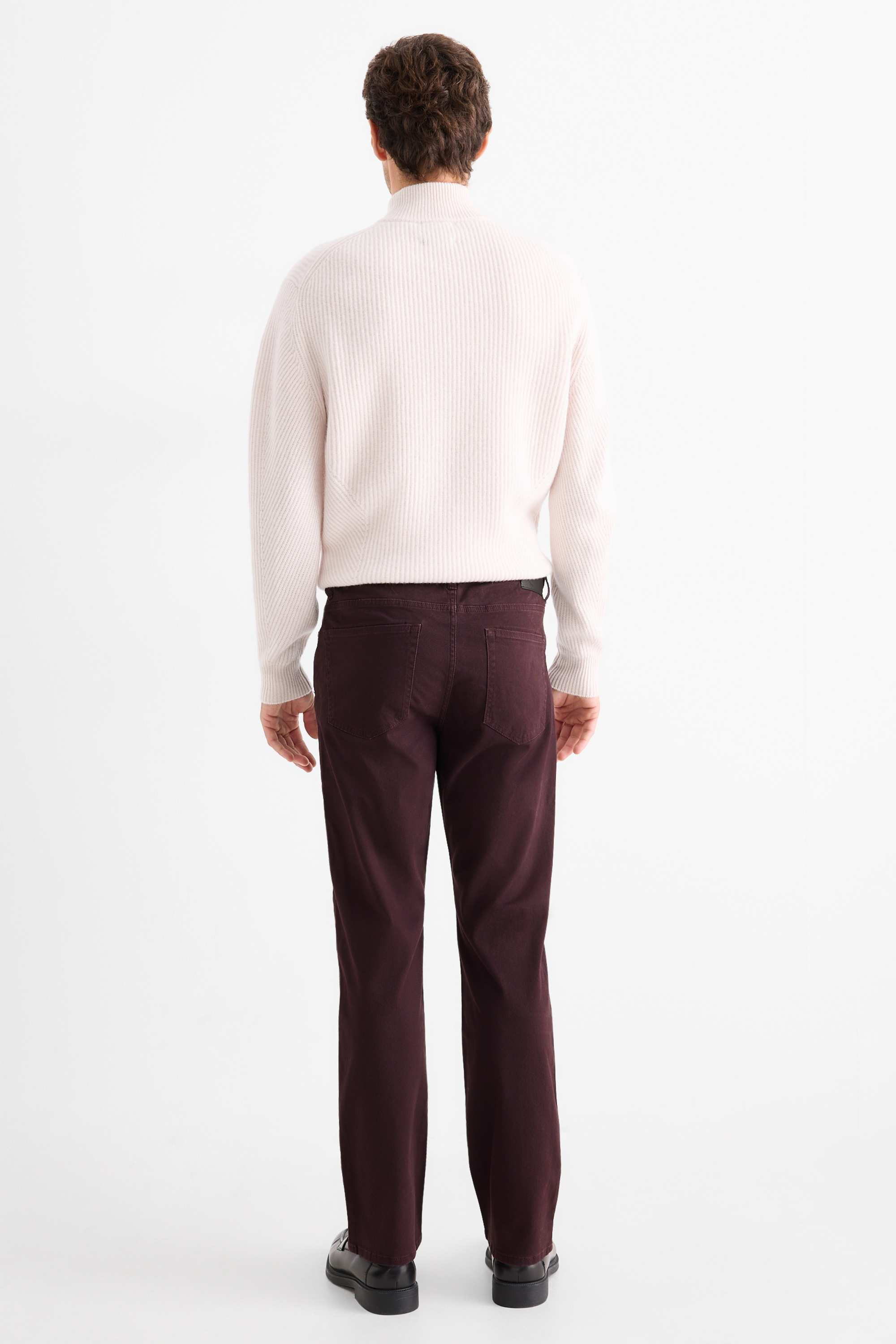 Trousers - regular fit purple