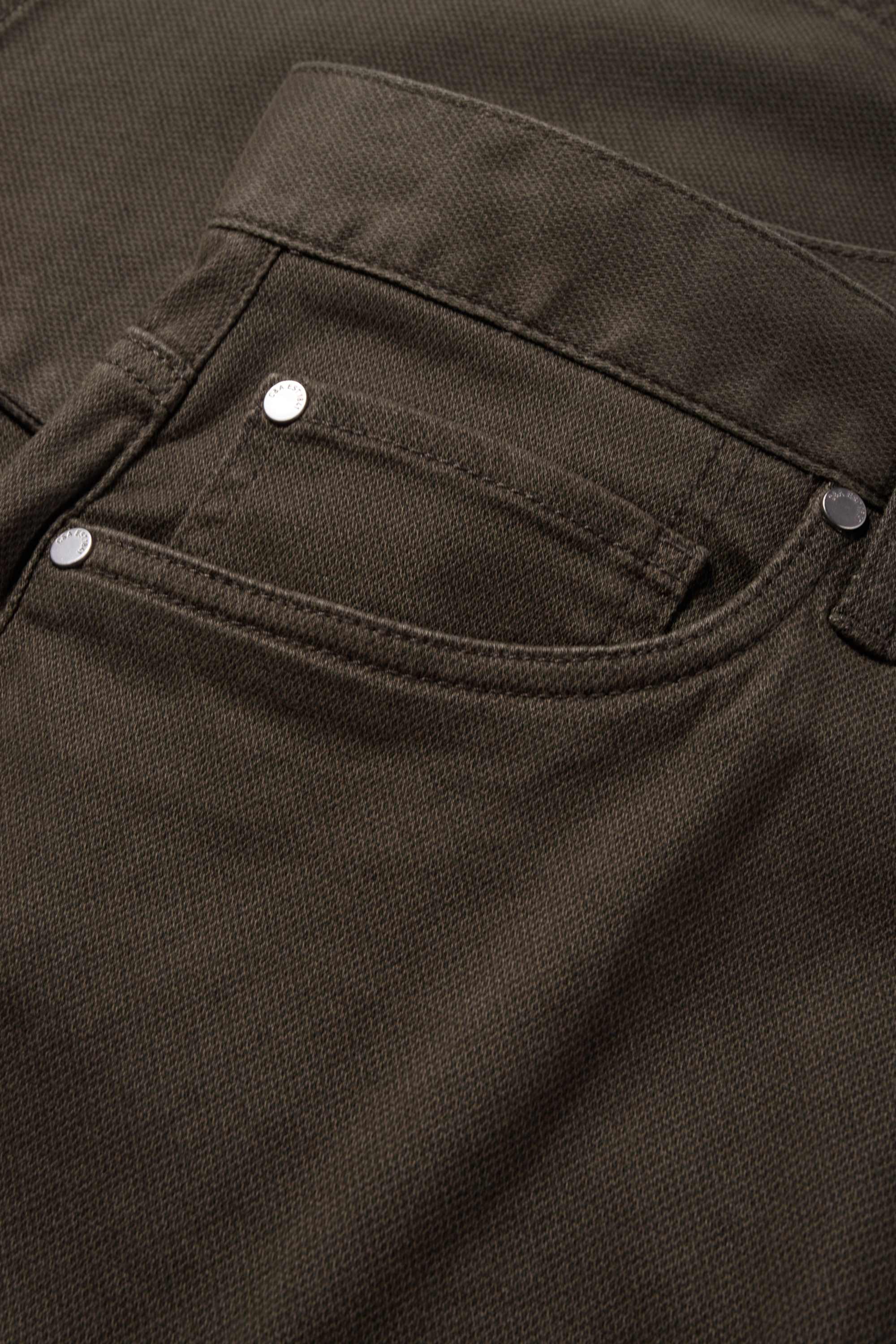 Trousers - regular fit khaki