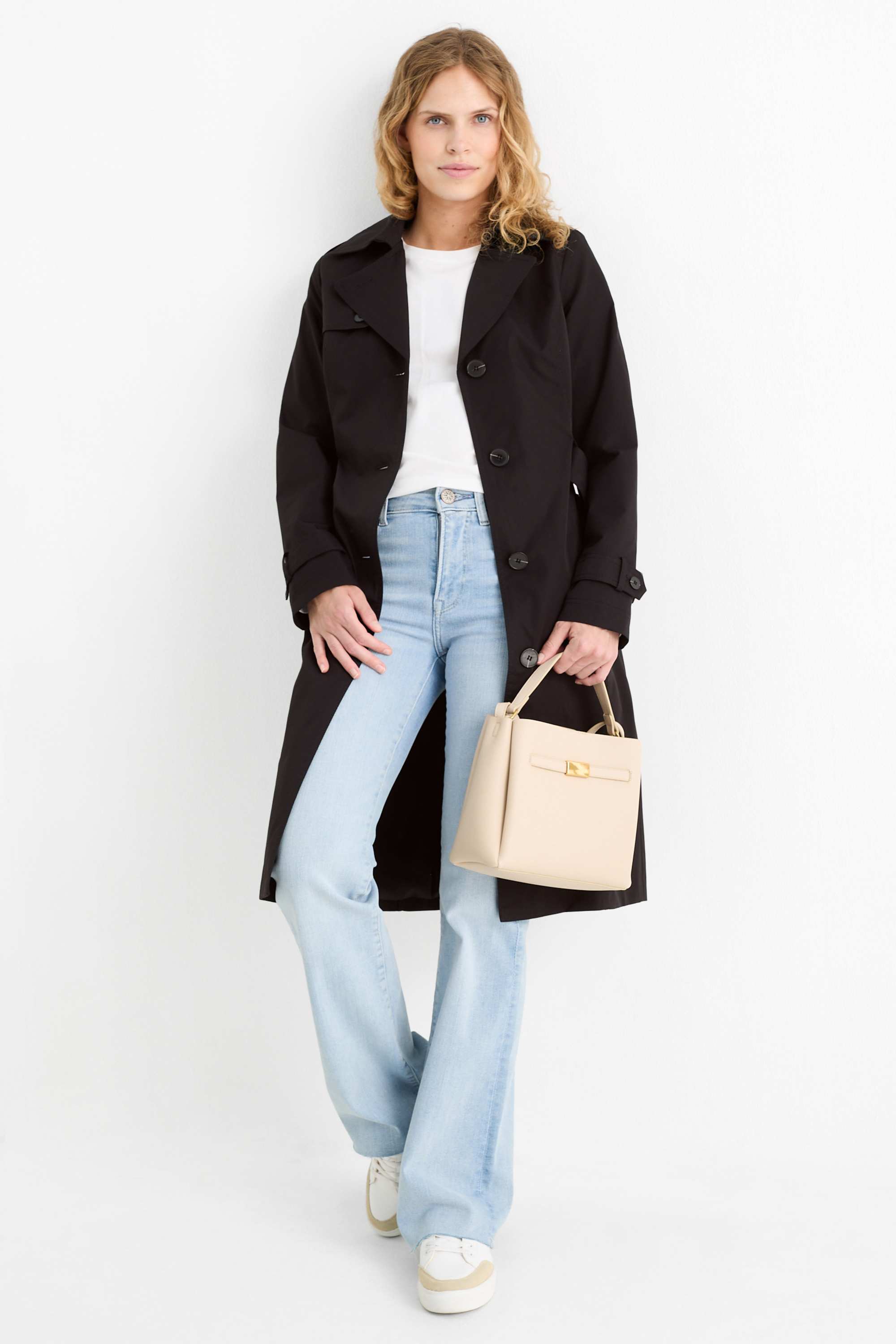 Trench coat black