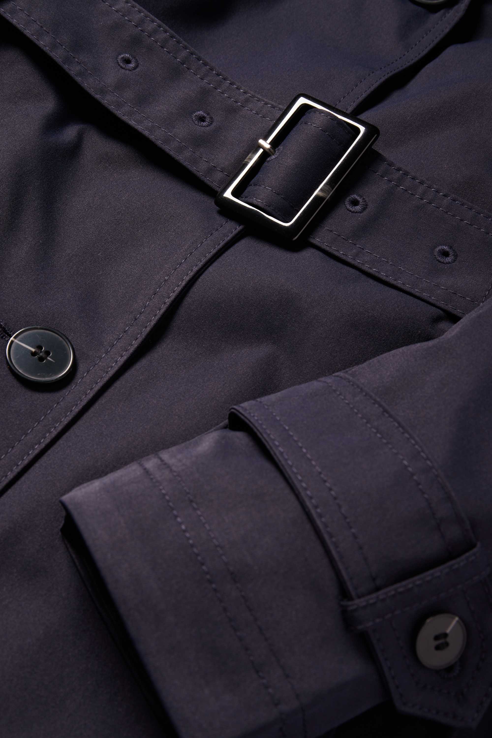 Trench coat dark blue