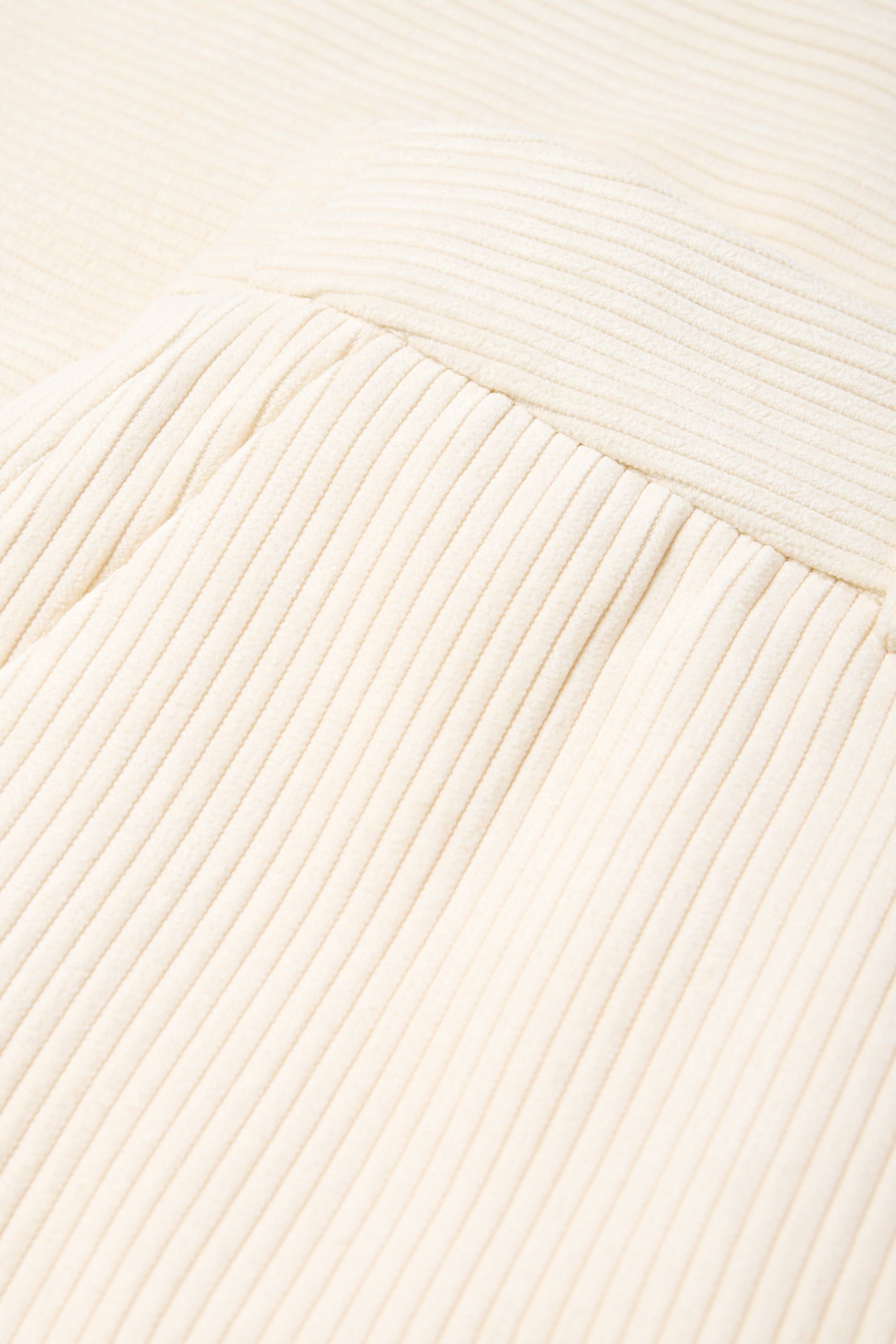 Business trousers - high waist - regular fit cremewhite
