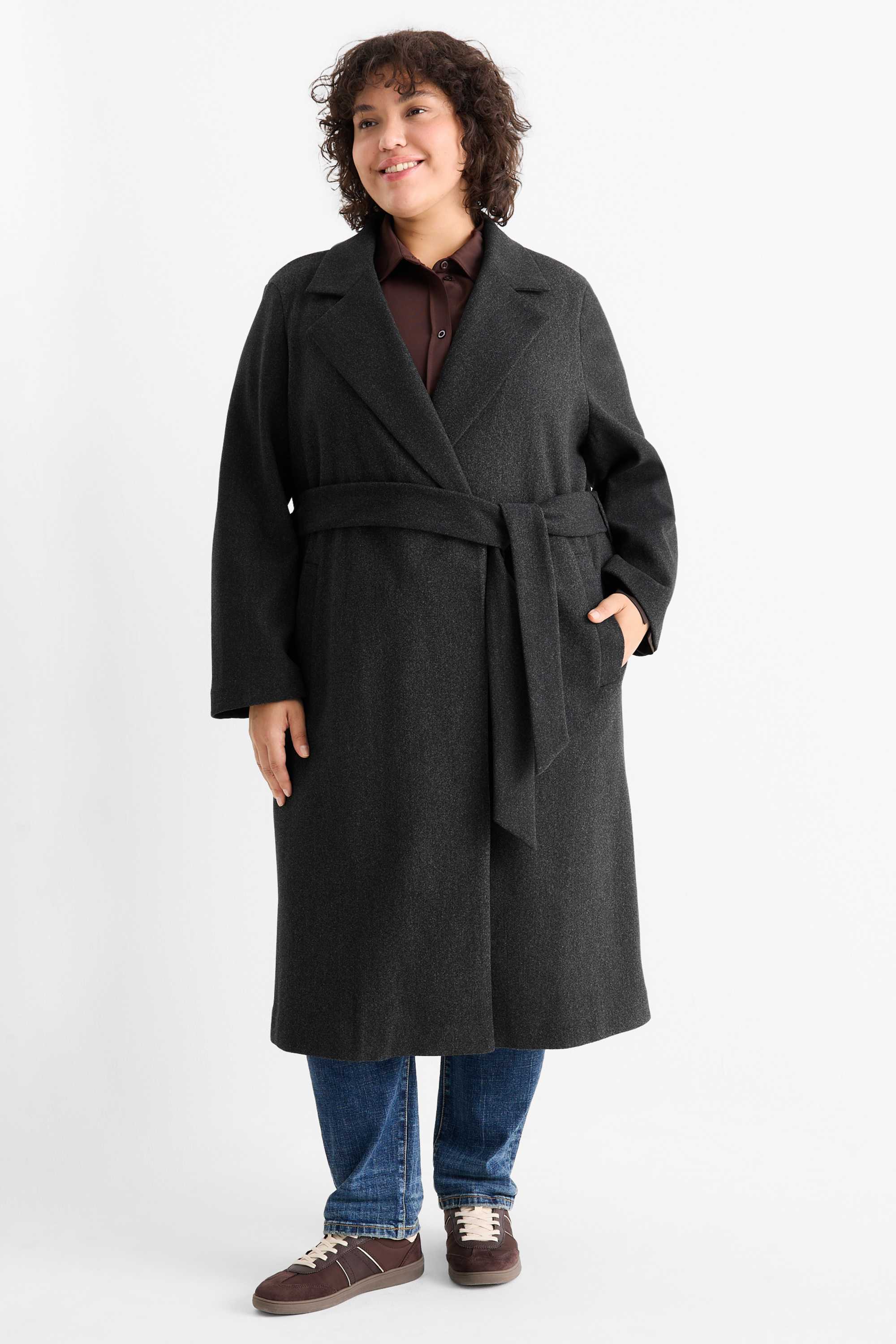 Coat dark gray