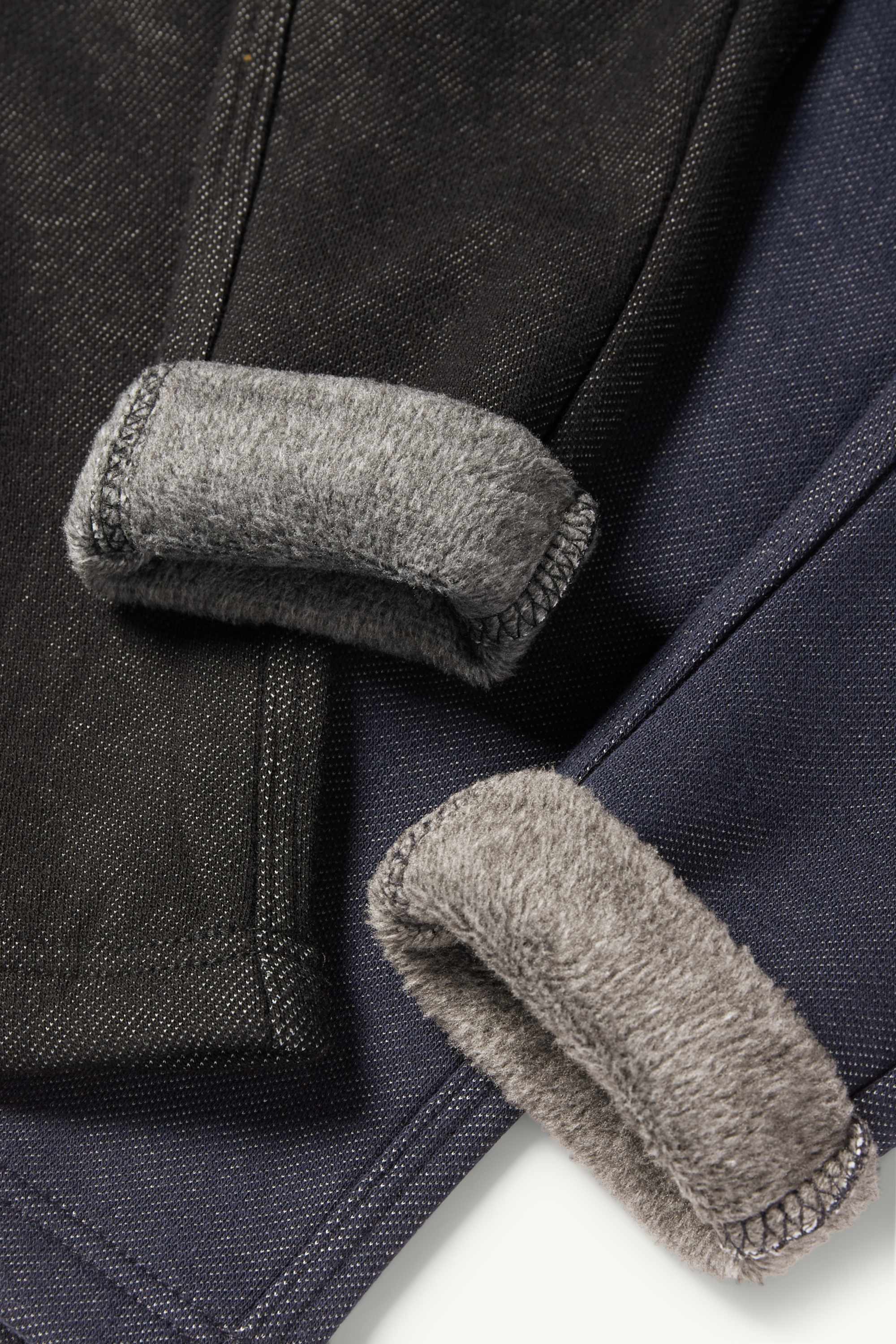 Multipack of 2 - thermal leggings - denim look dark blue