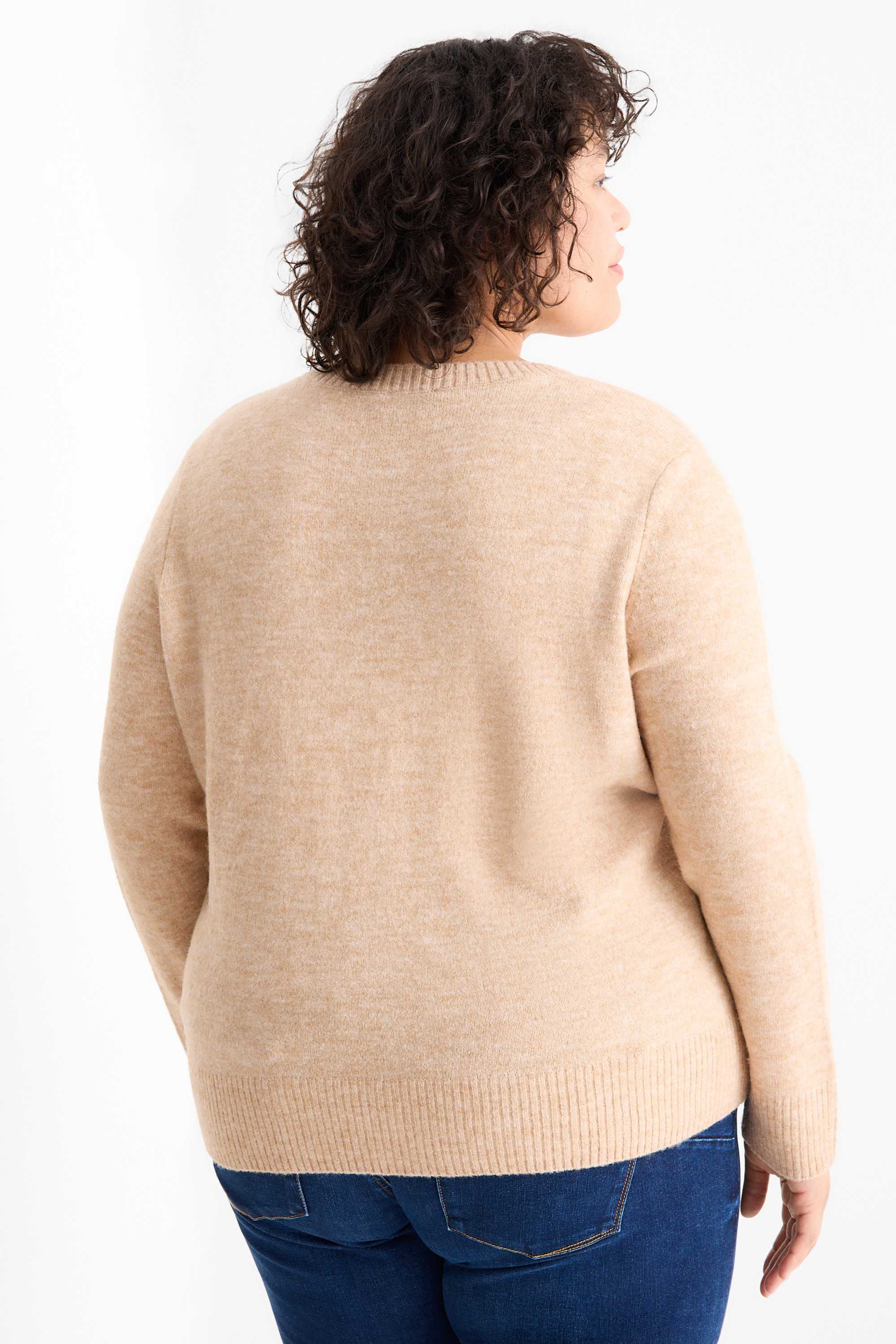 Jumper light beige
