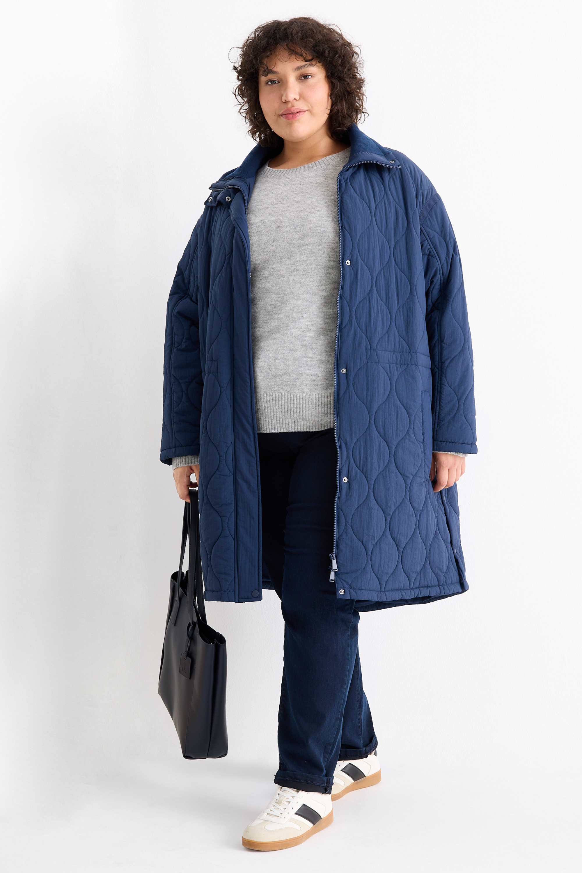 Jumper light gray-melange