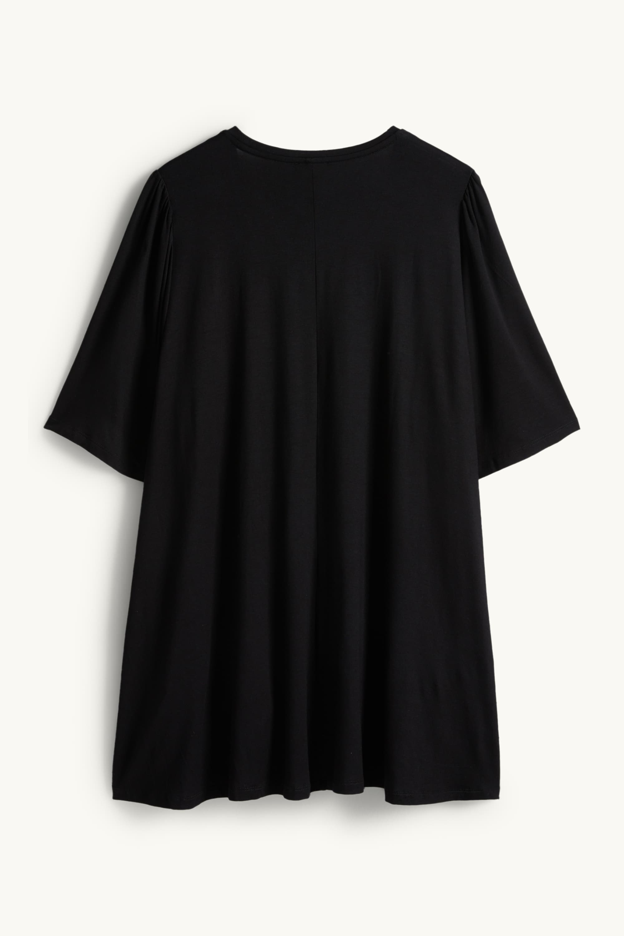 V-neck T-shirt black (5)
