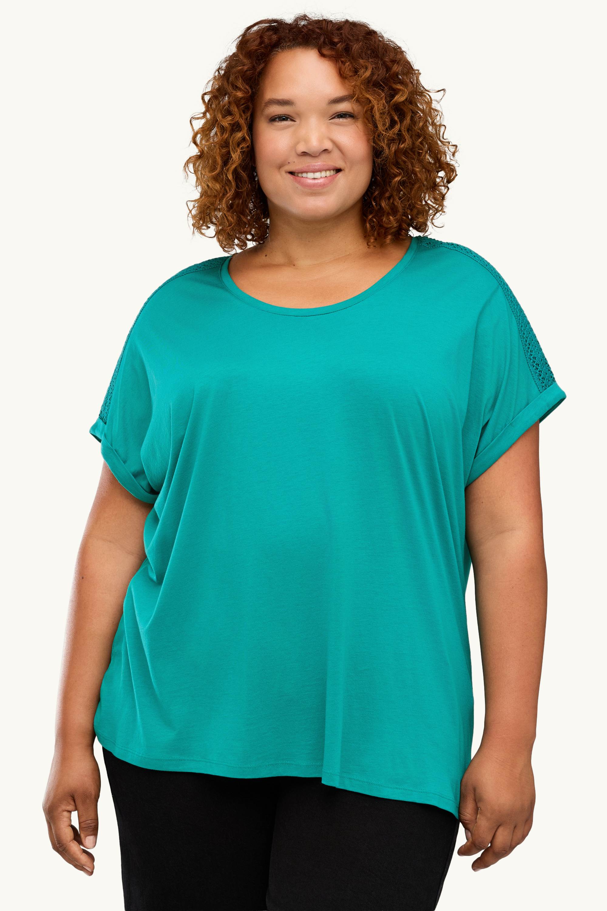 T-shirt turquoise