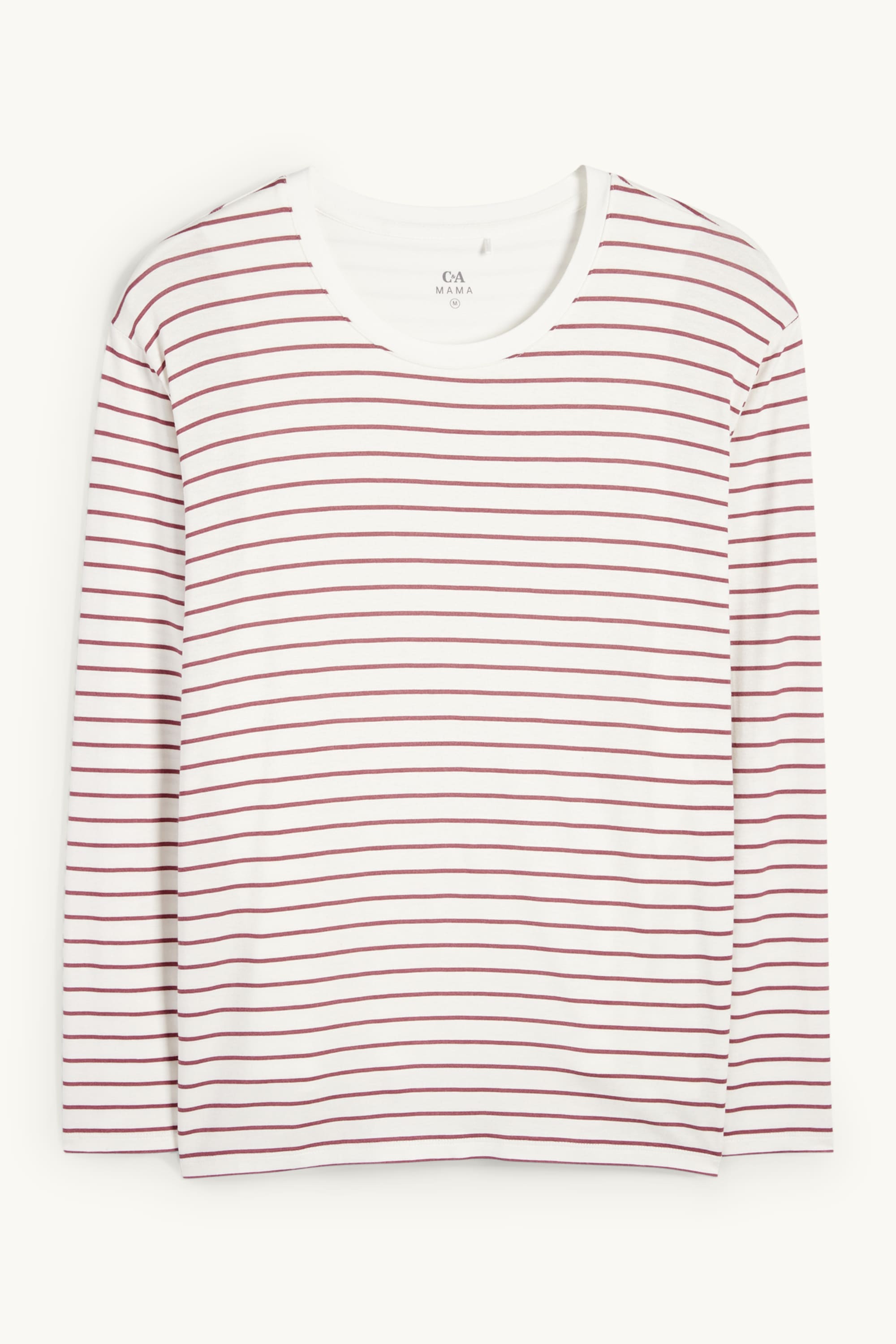 Nursing top - polka dot cremewhite