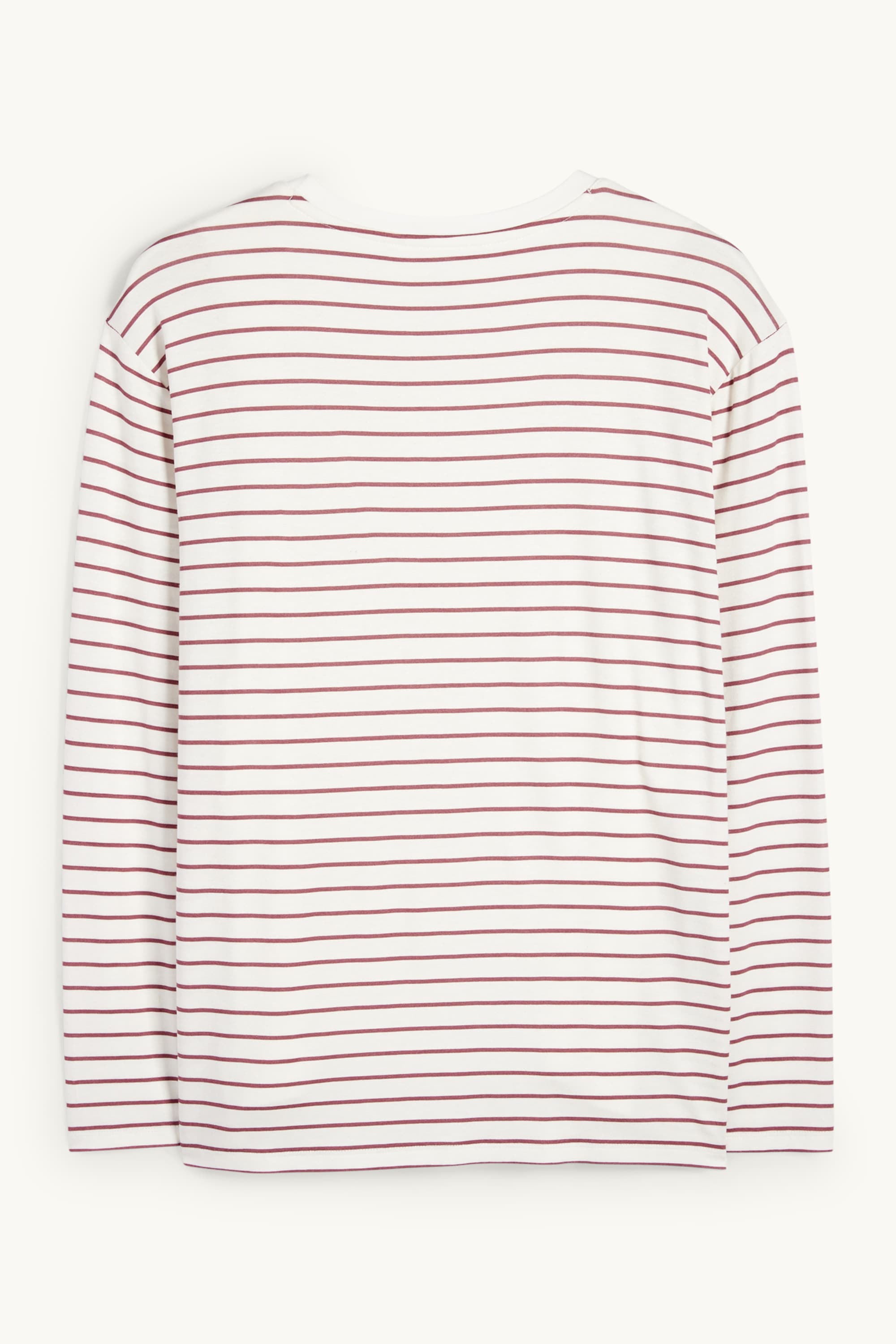 Nursing top - polka dot cremewhite