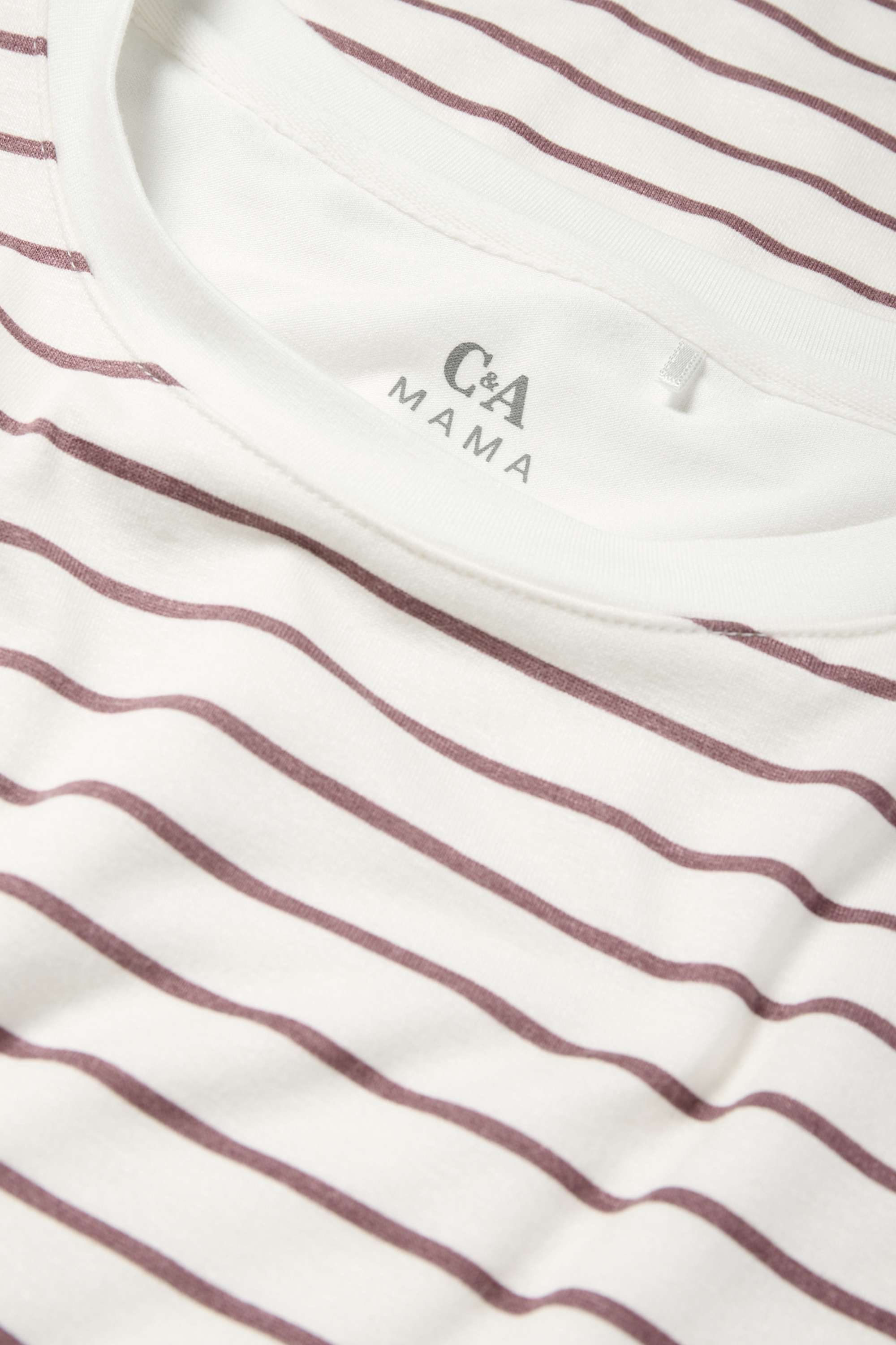 Nursing top - polka dot cremewhite