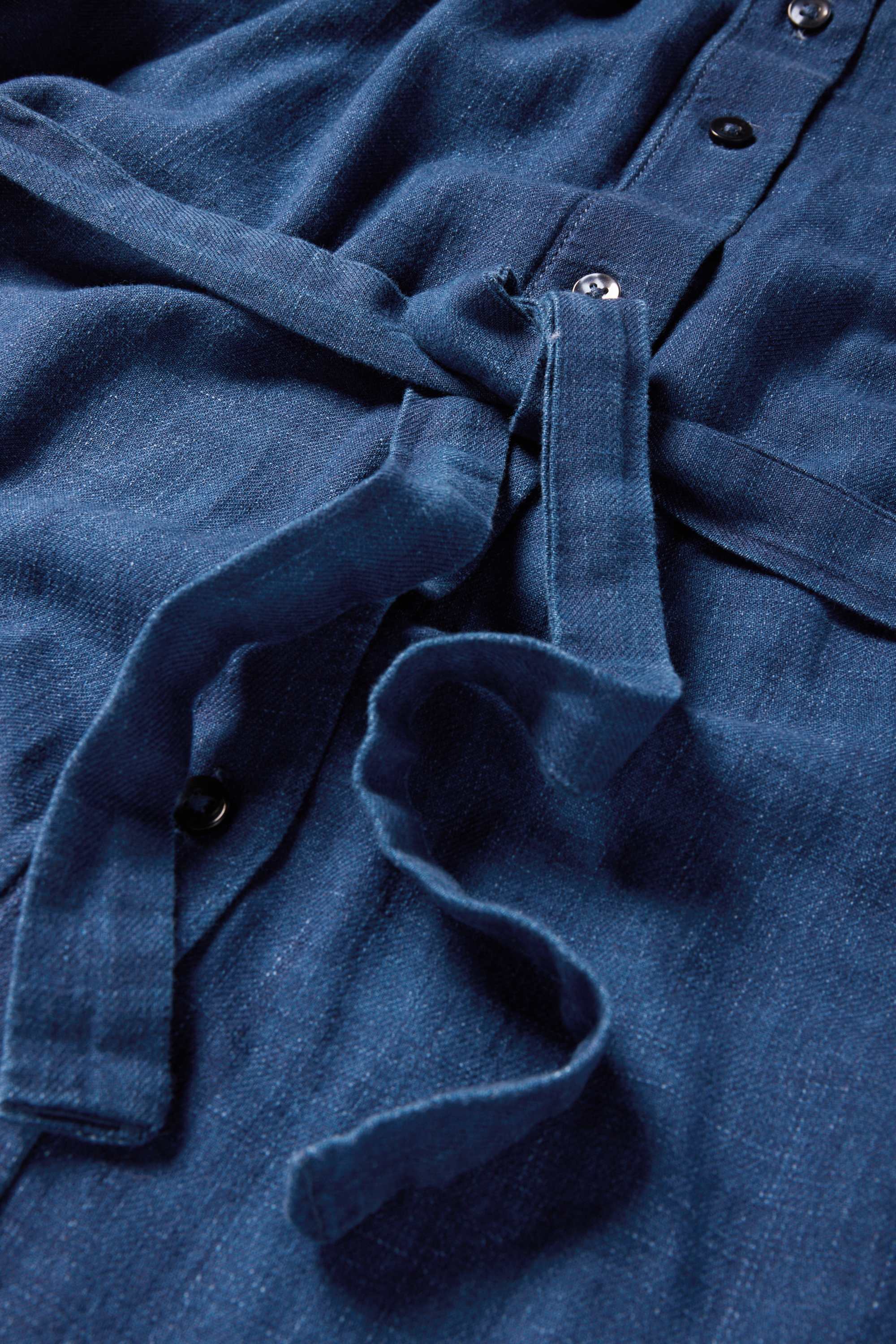 Denim shirt dress blue denim