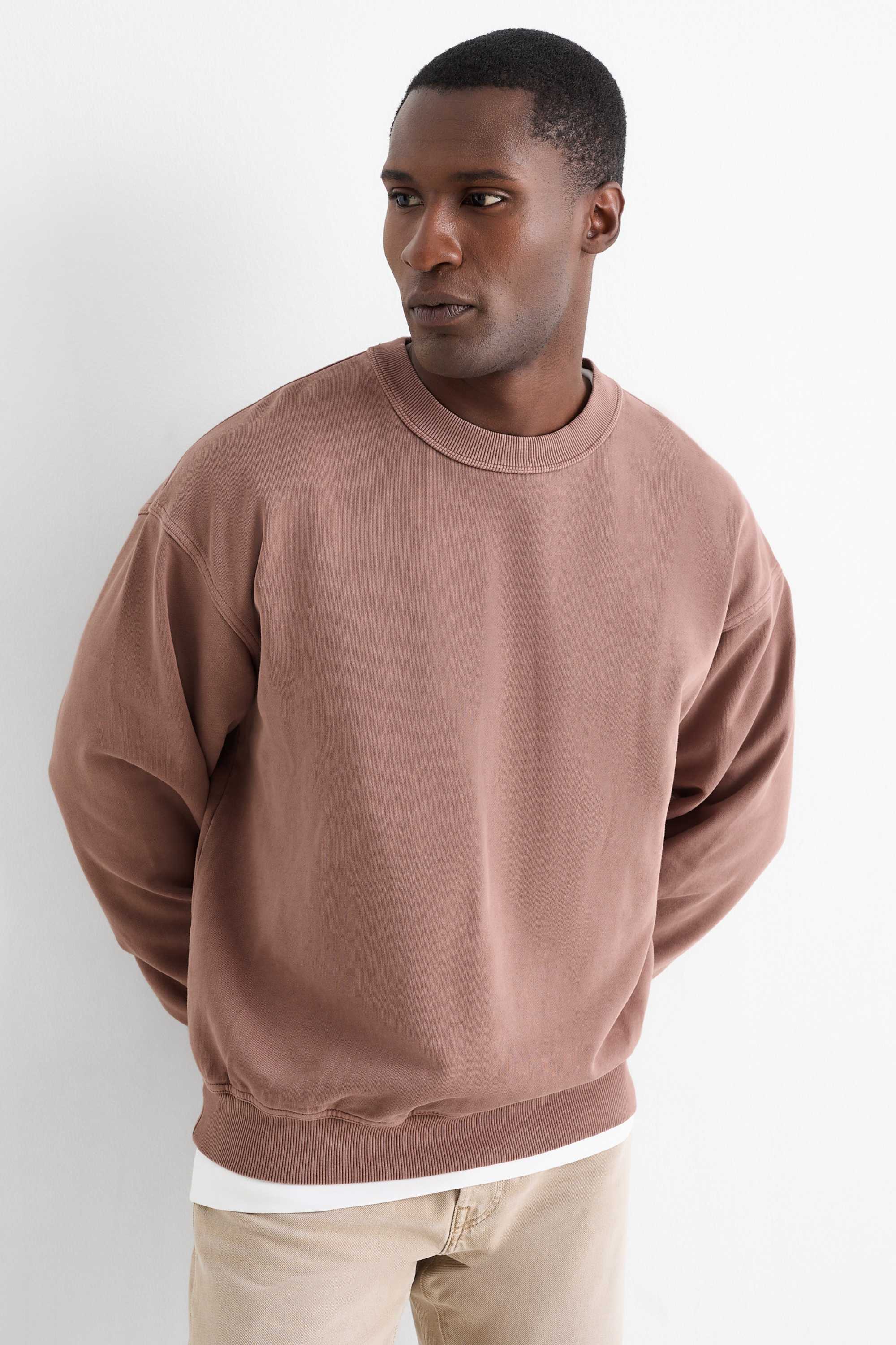 Sweatshirt light brown (4)