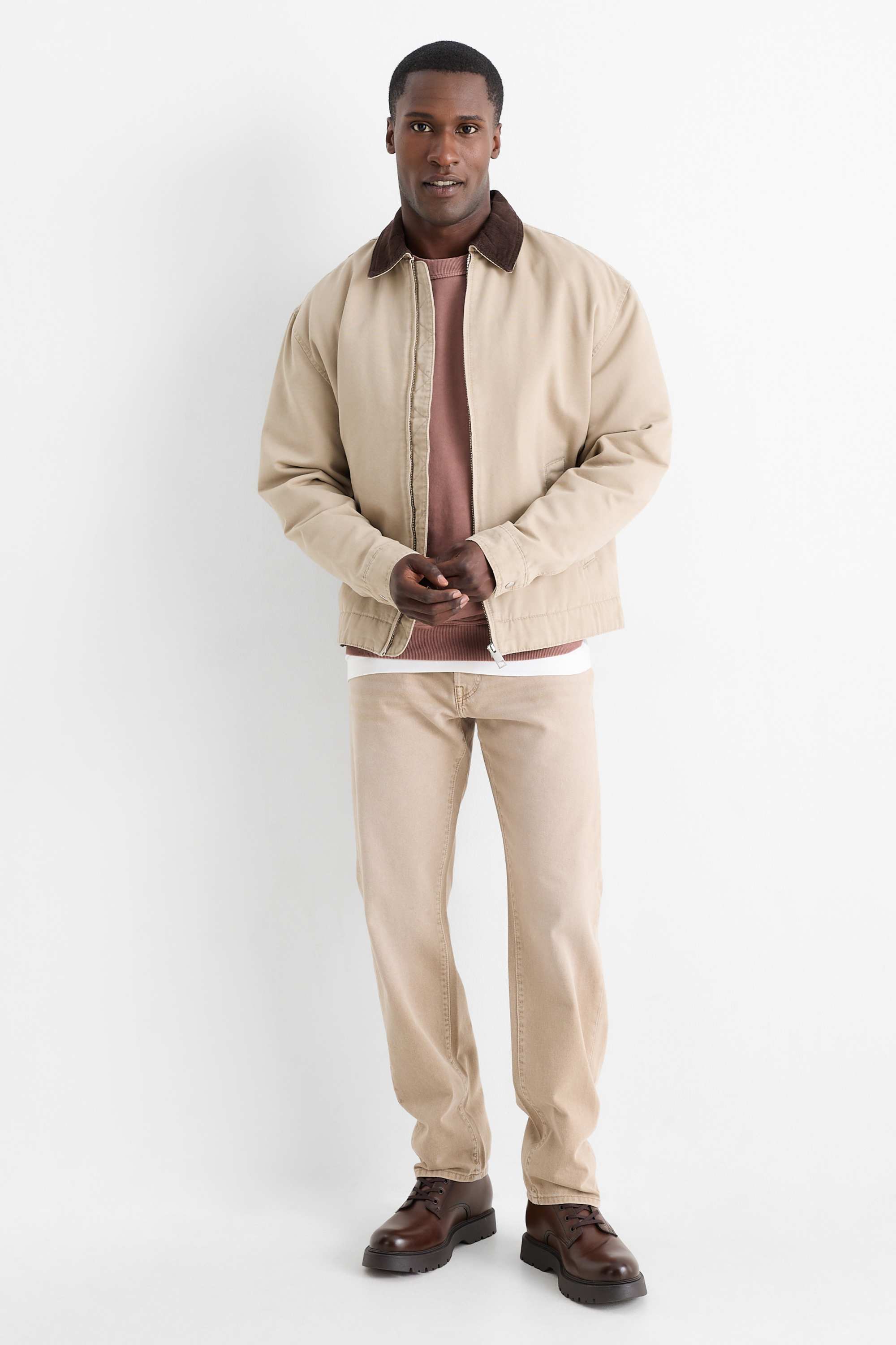 Sweatshirt light brown (4)