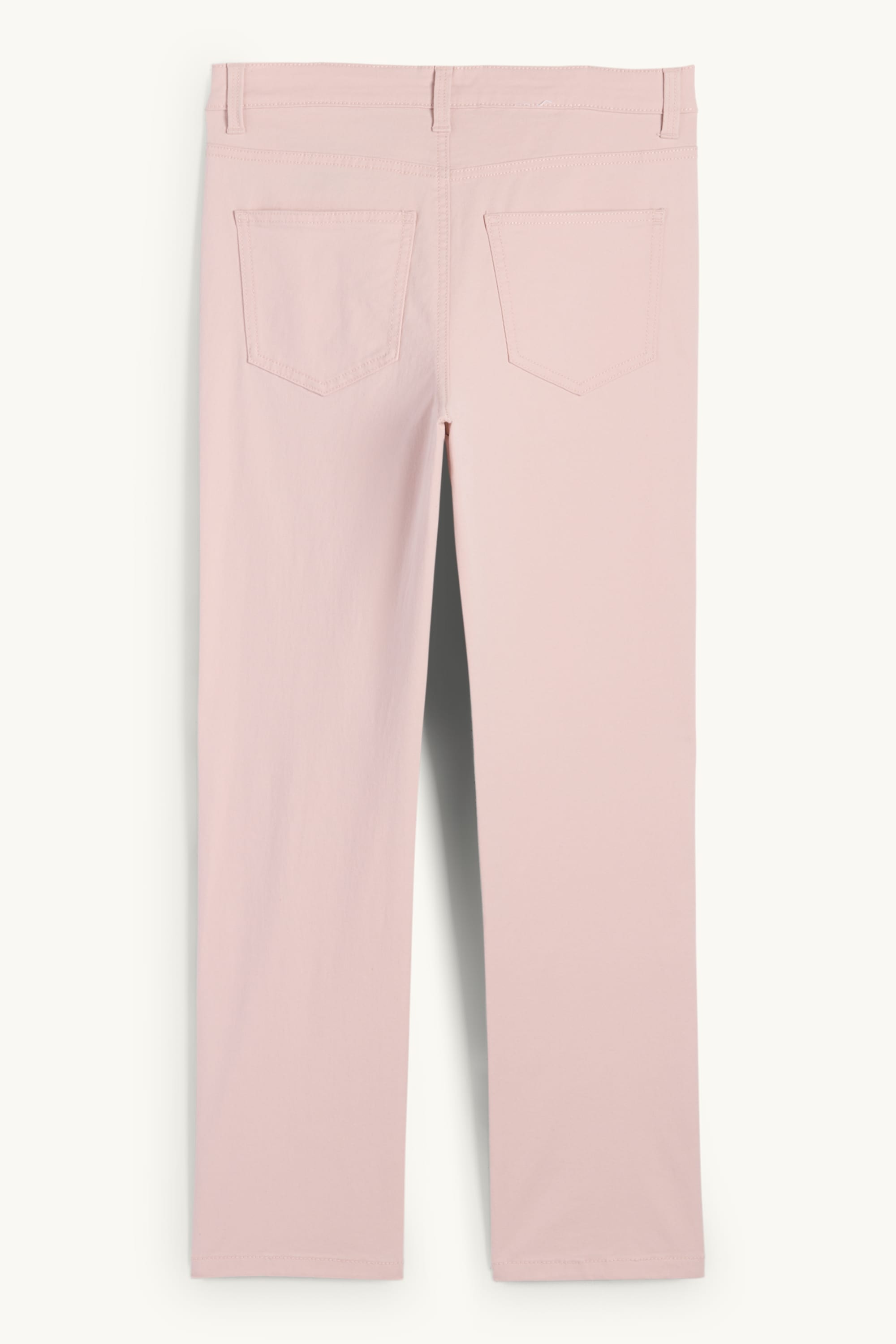 Cloth trousers - high waist - slim fit rose