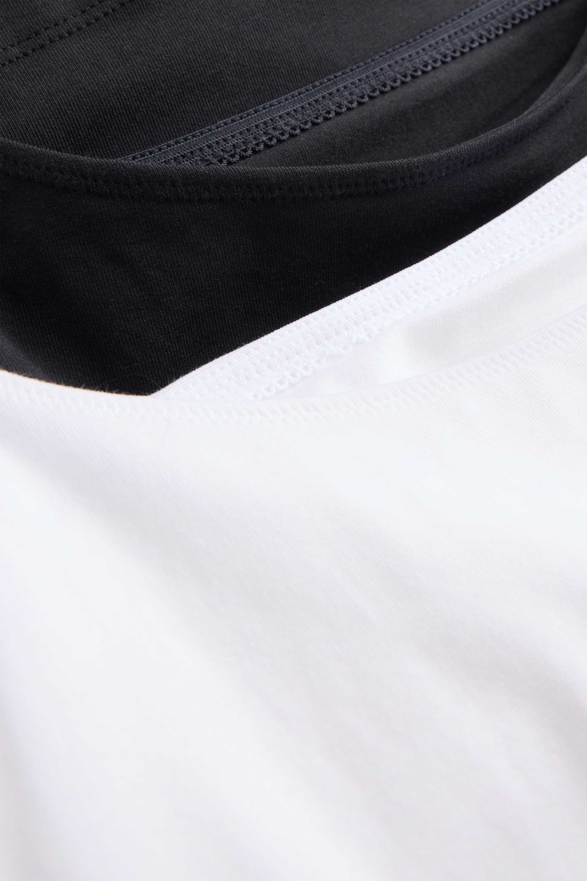 Multipack of 2 - nursing top black / white