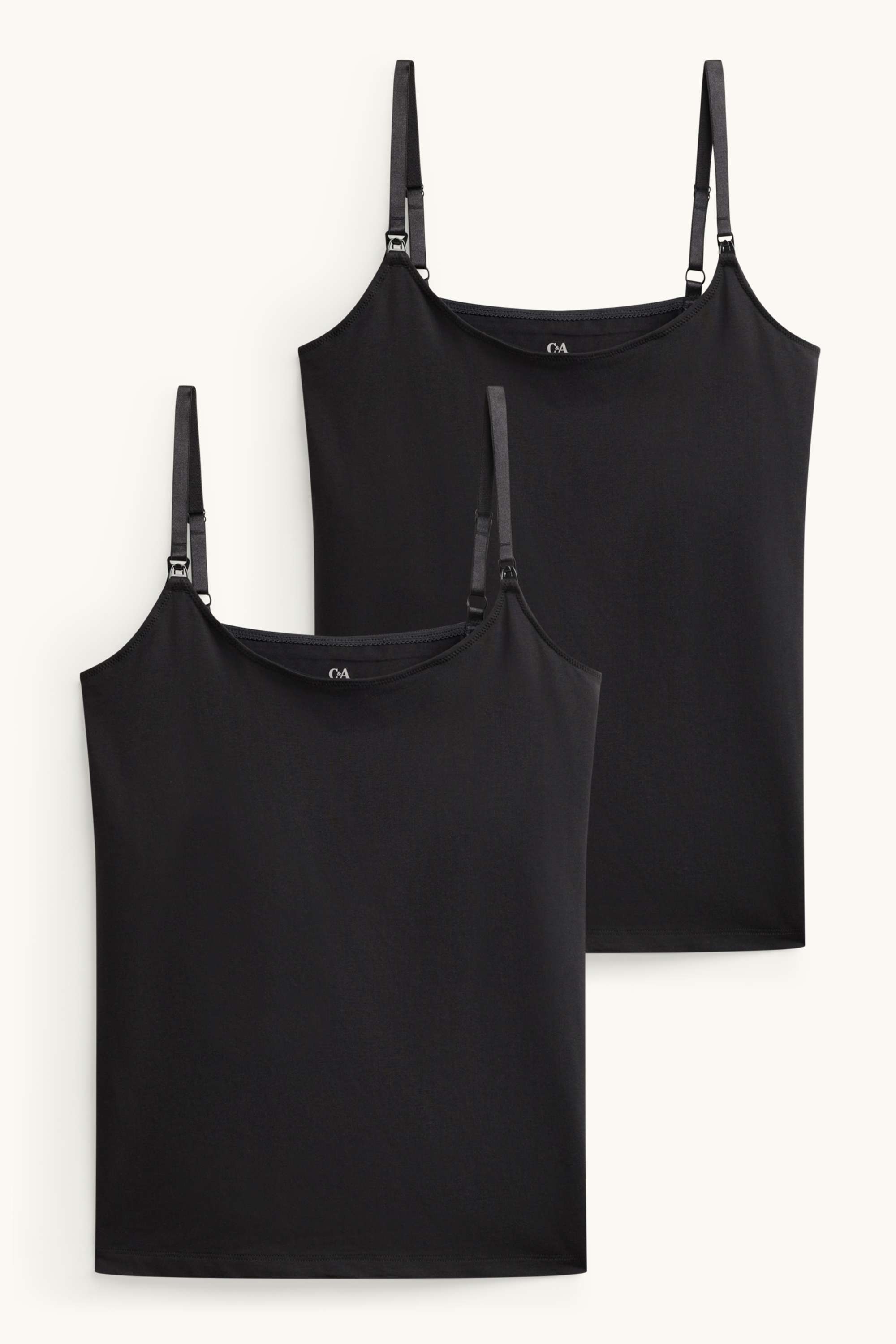 Multipack of 2 - nursing top black