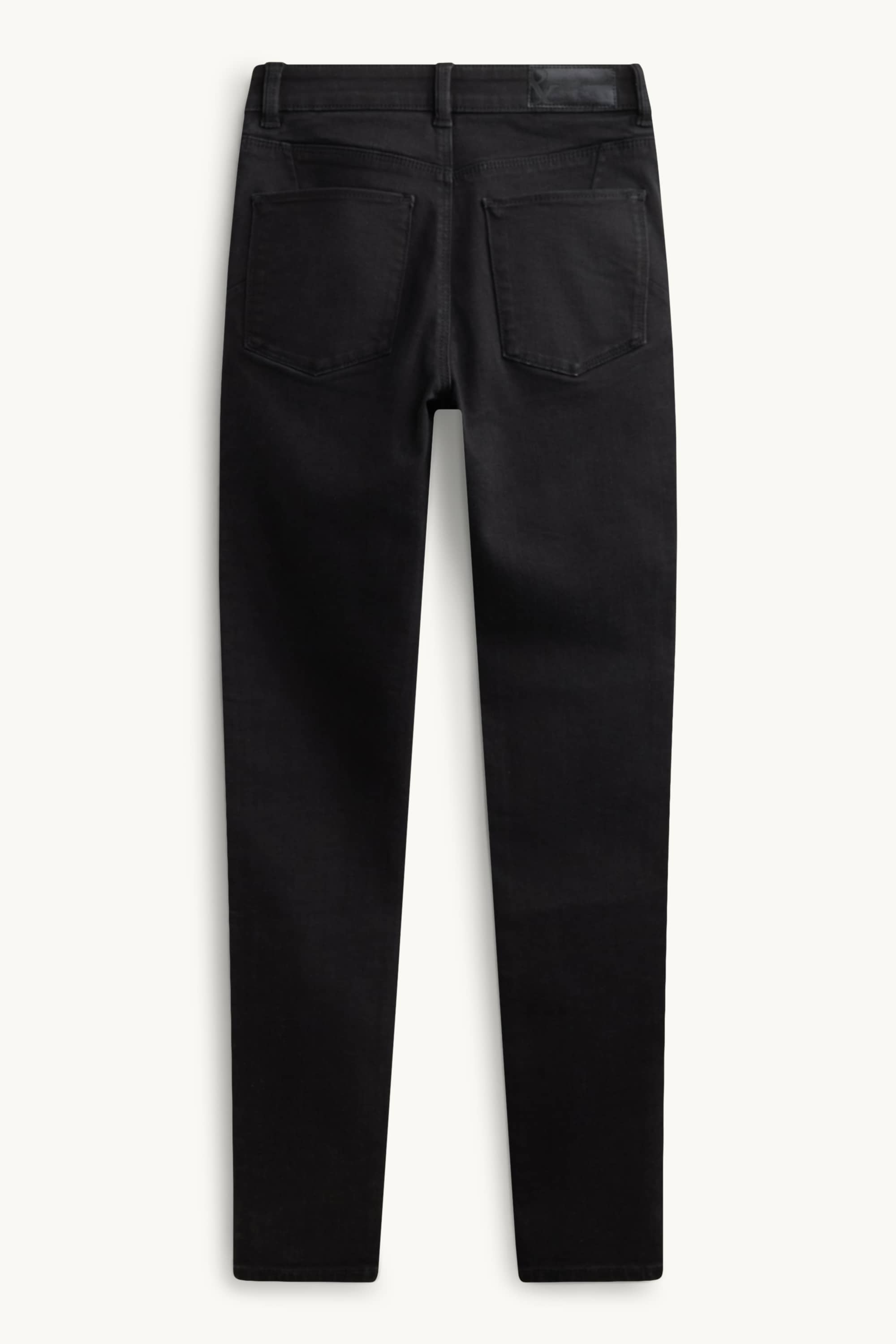 Skinny jeans - mid-rise waist - shaping jeans black
