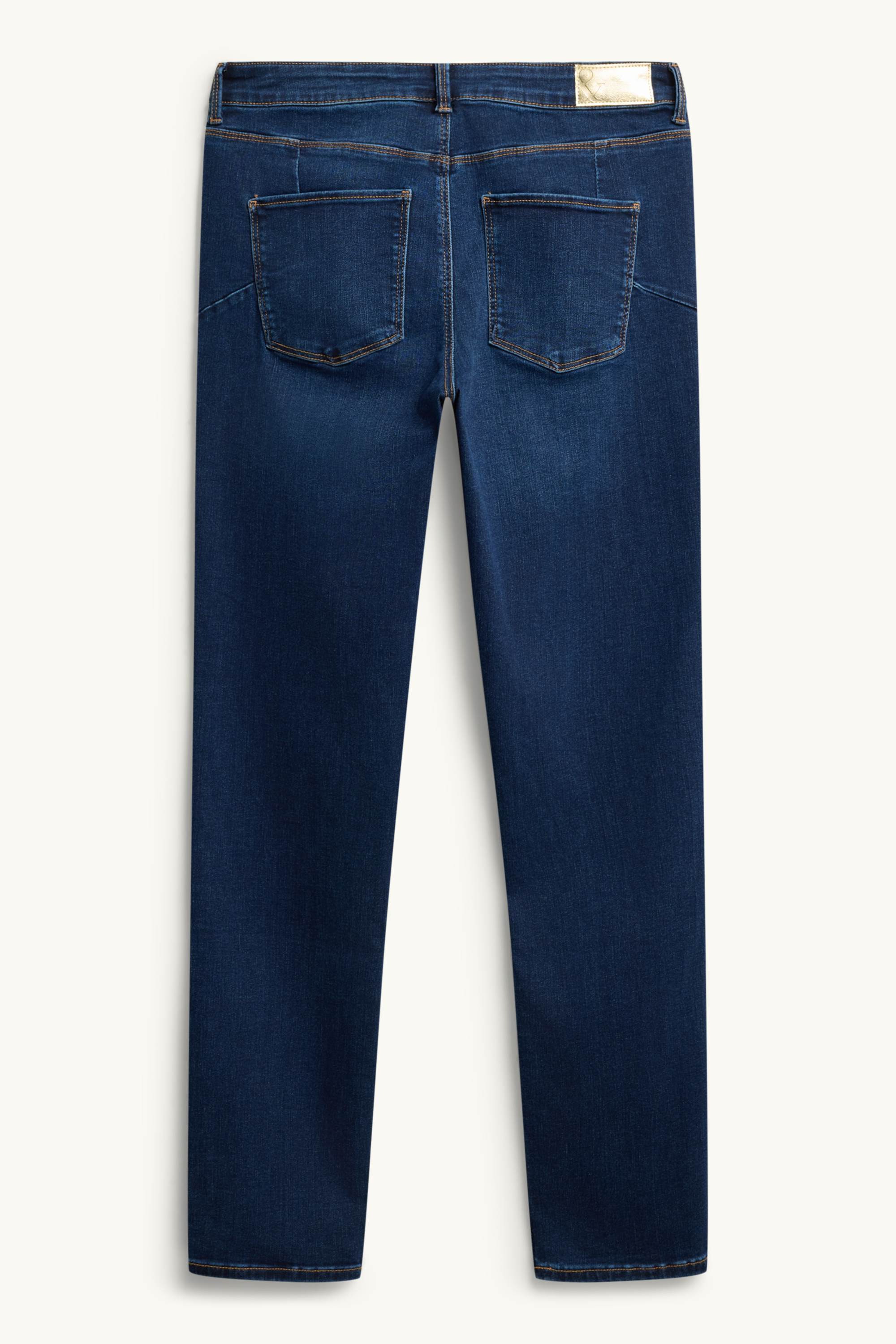 Slim jeans - mid-rise waist - shaping jeans - LYCRA® denim-dark blue