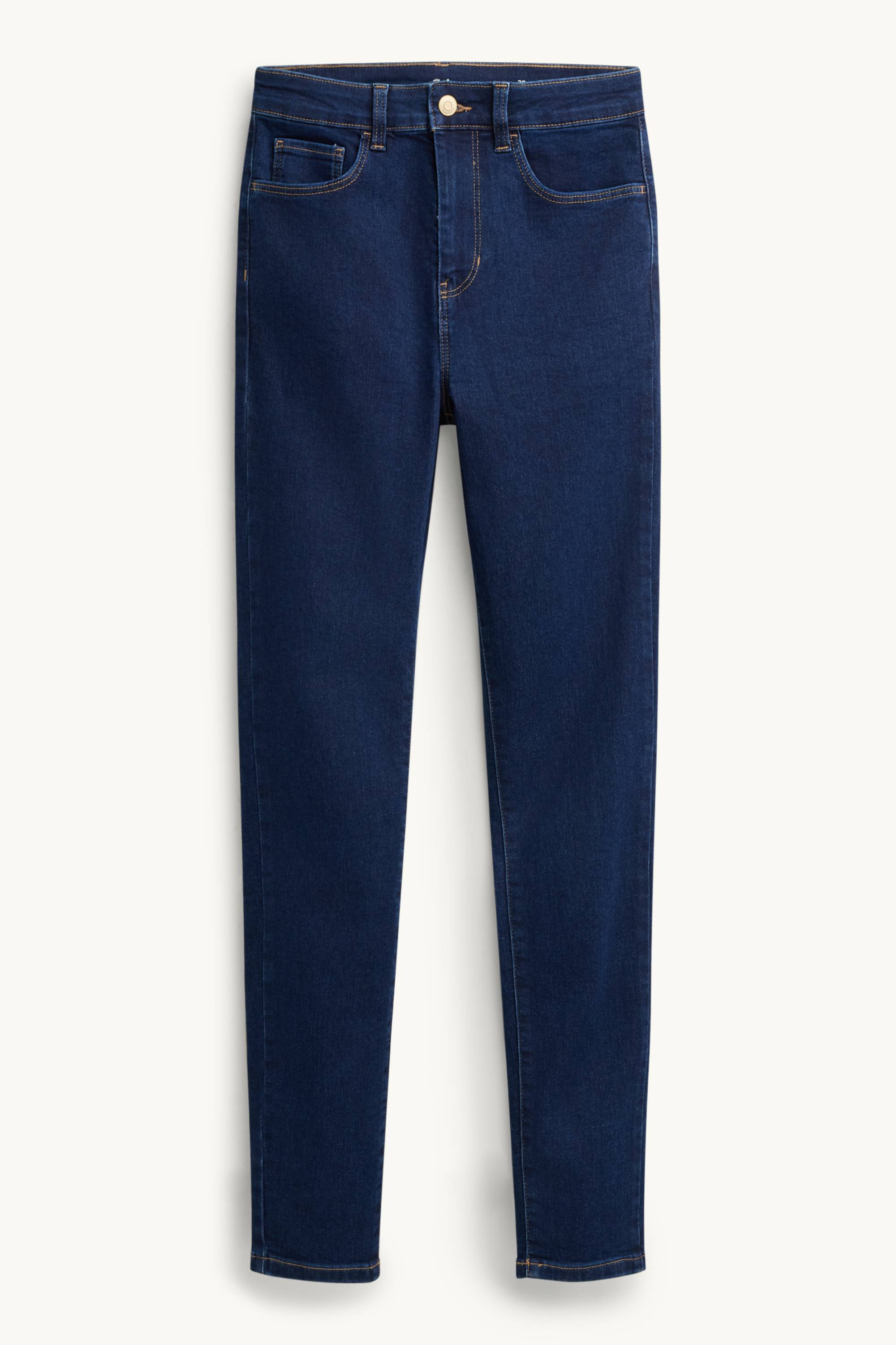 Jegging jeans - high waist blue denim