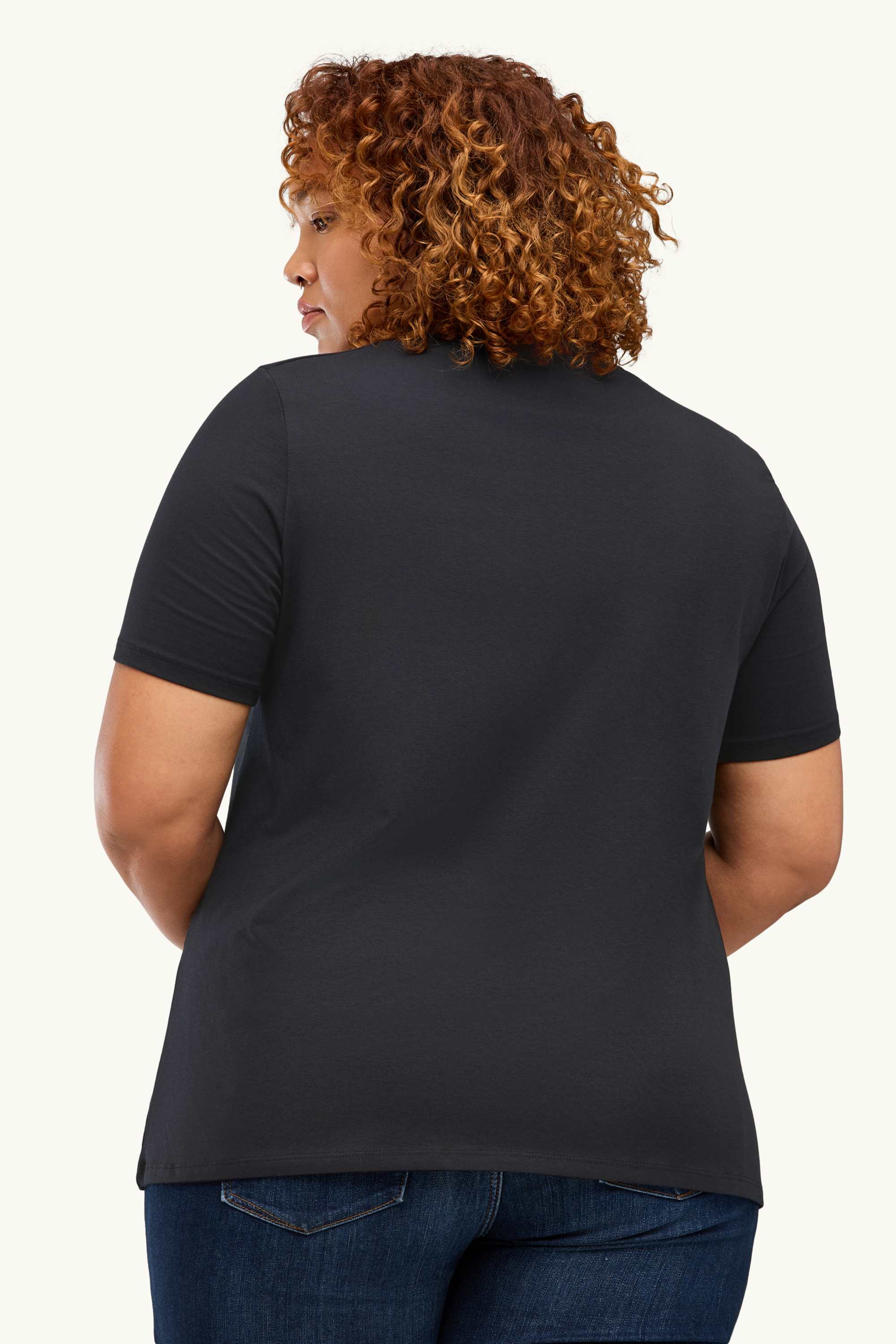 Multipack of 2 - V-neck T-shirt - LYCRA® black
