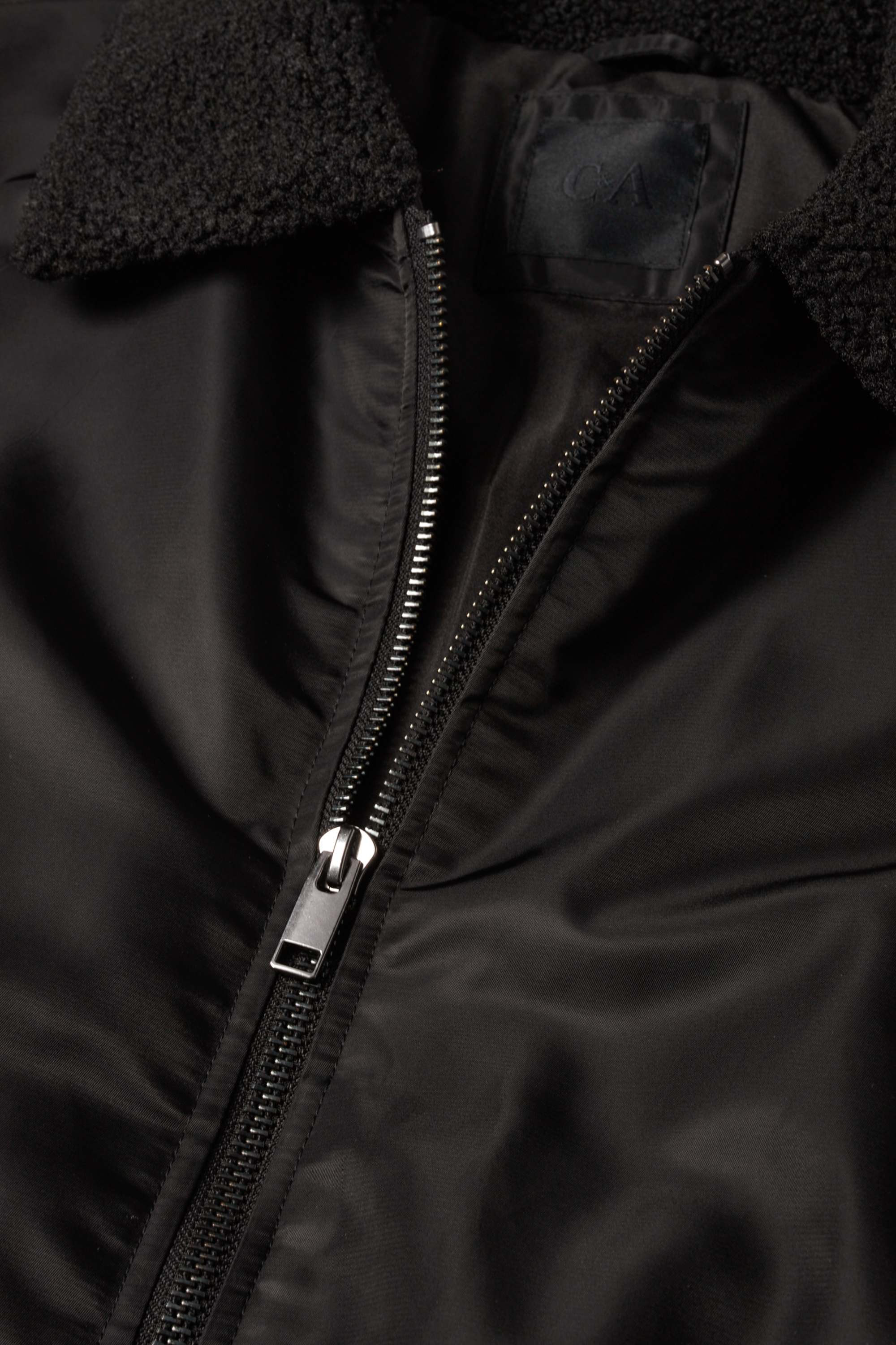 Bomber jacket - lined black