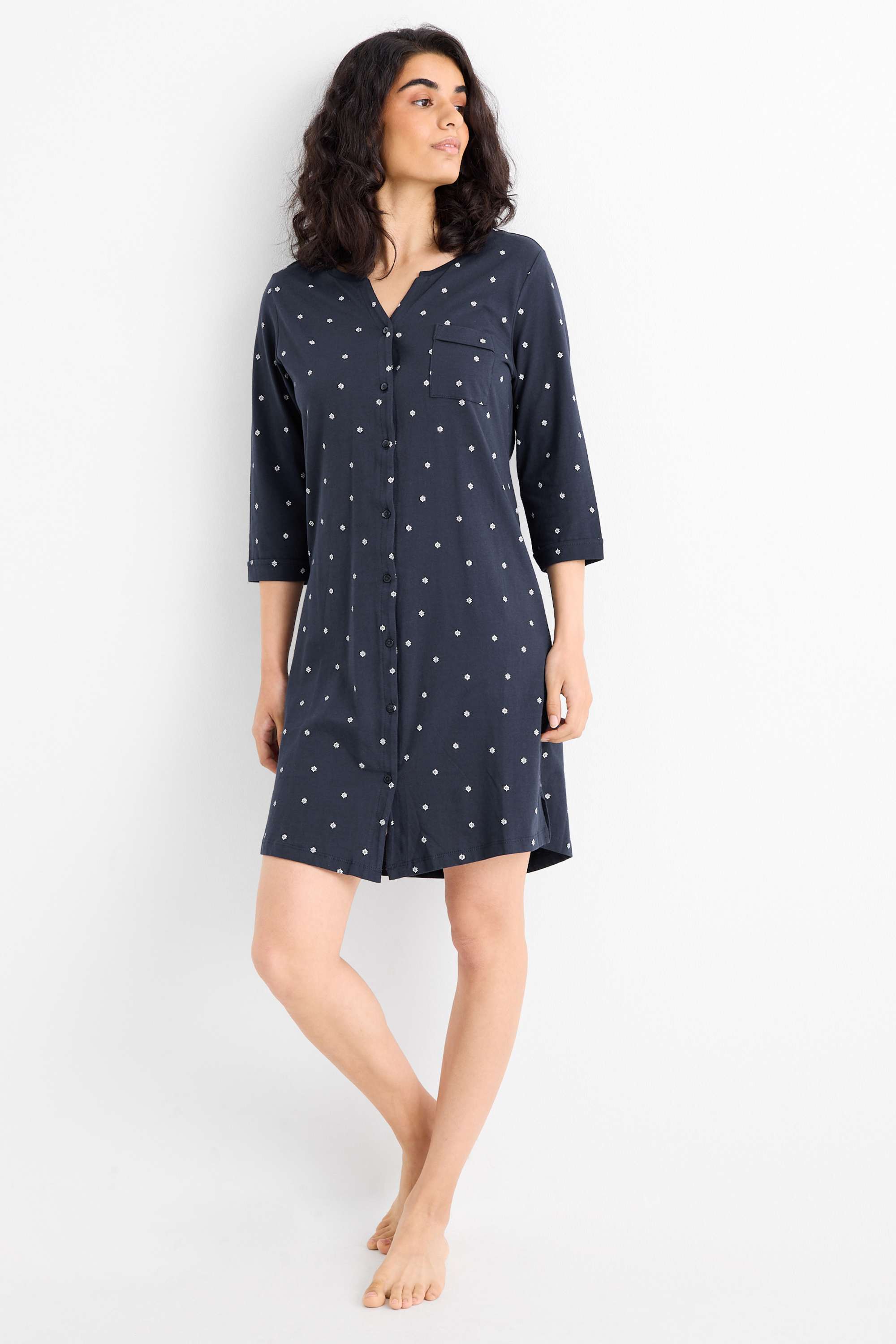 Nightdress dark blue