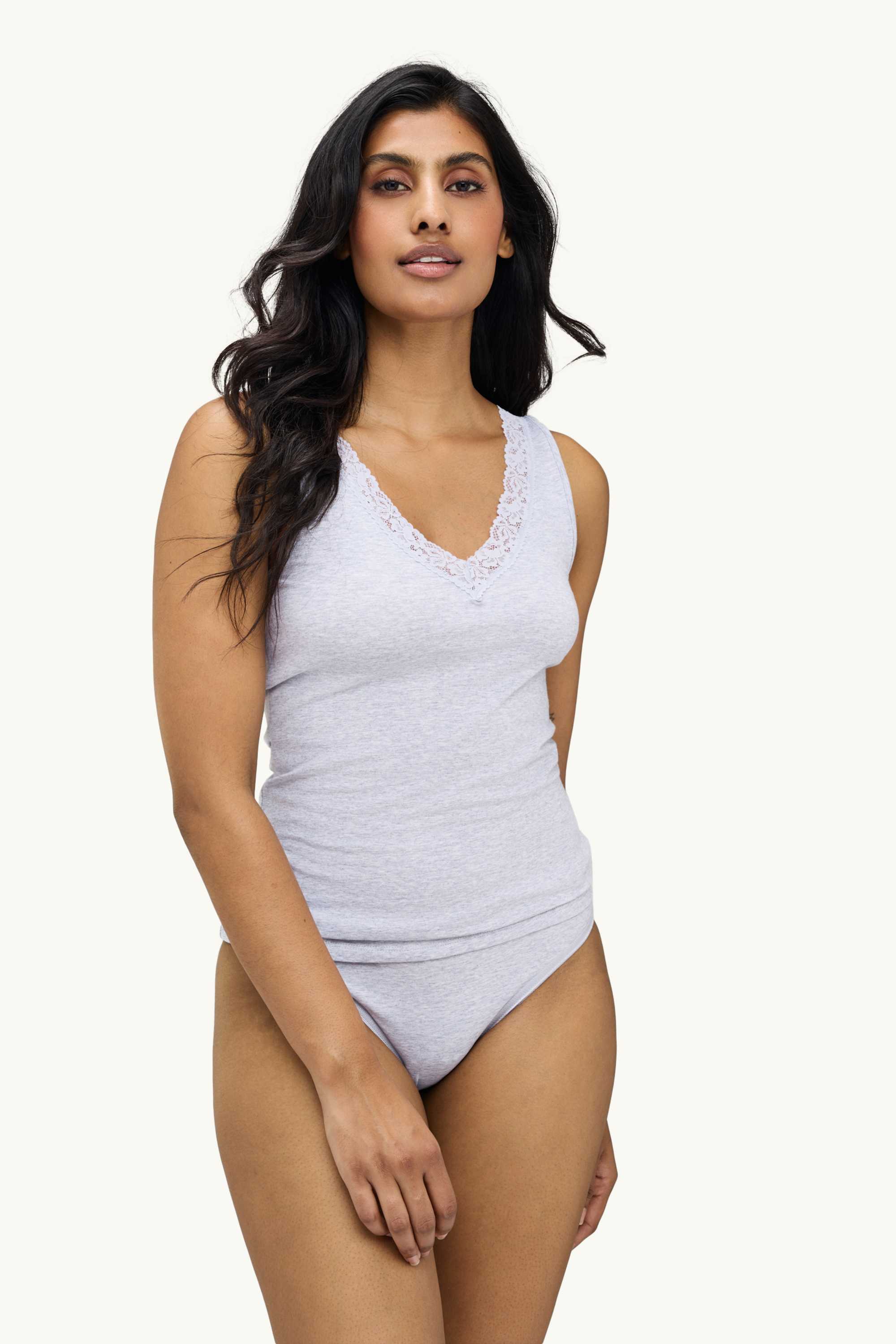 Multipack of 2 - camisole black / gray