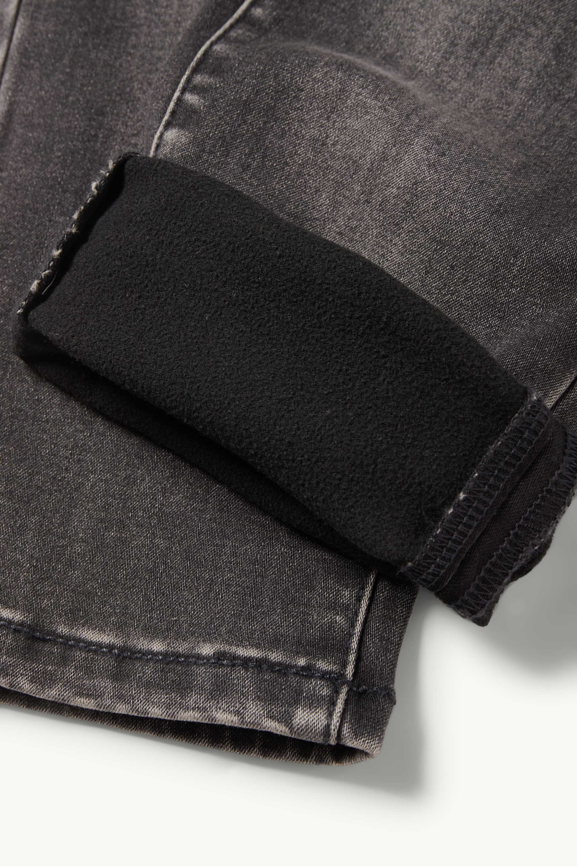 Relaxed jeans - thermal jeans - LYCRA® denim-dark gray