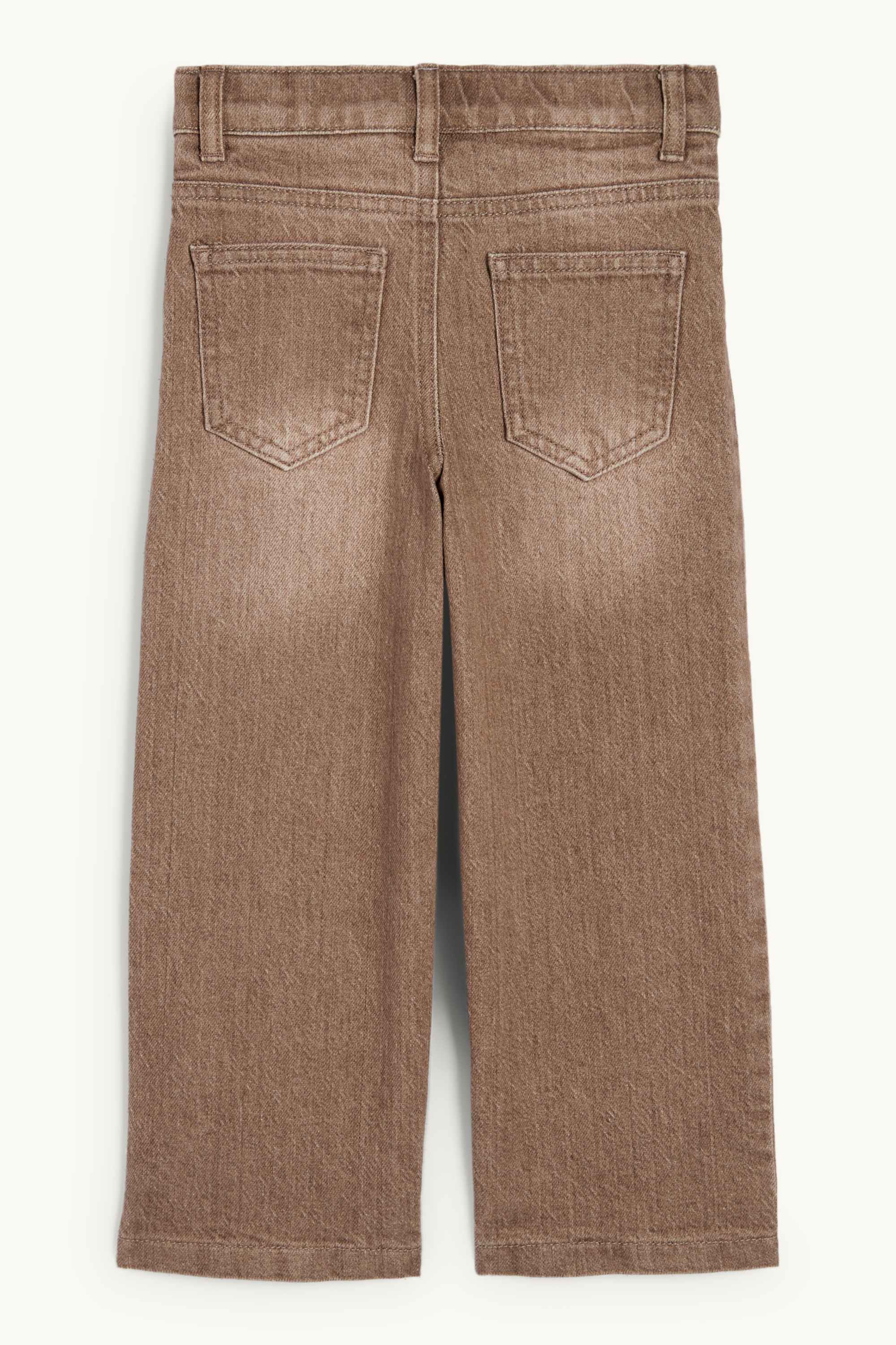 Loose fit jeans - thermal jeans gray-brown