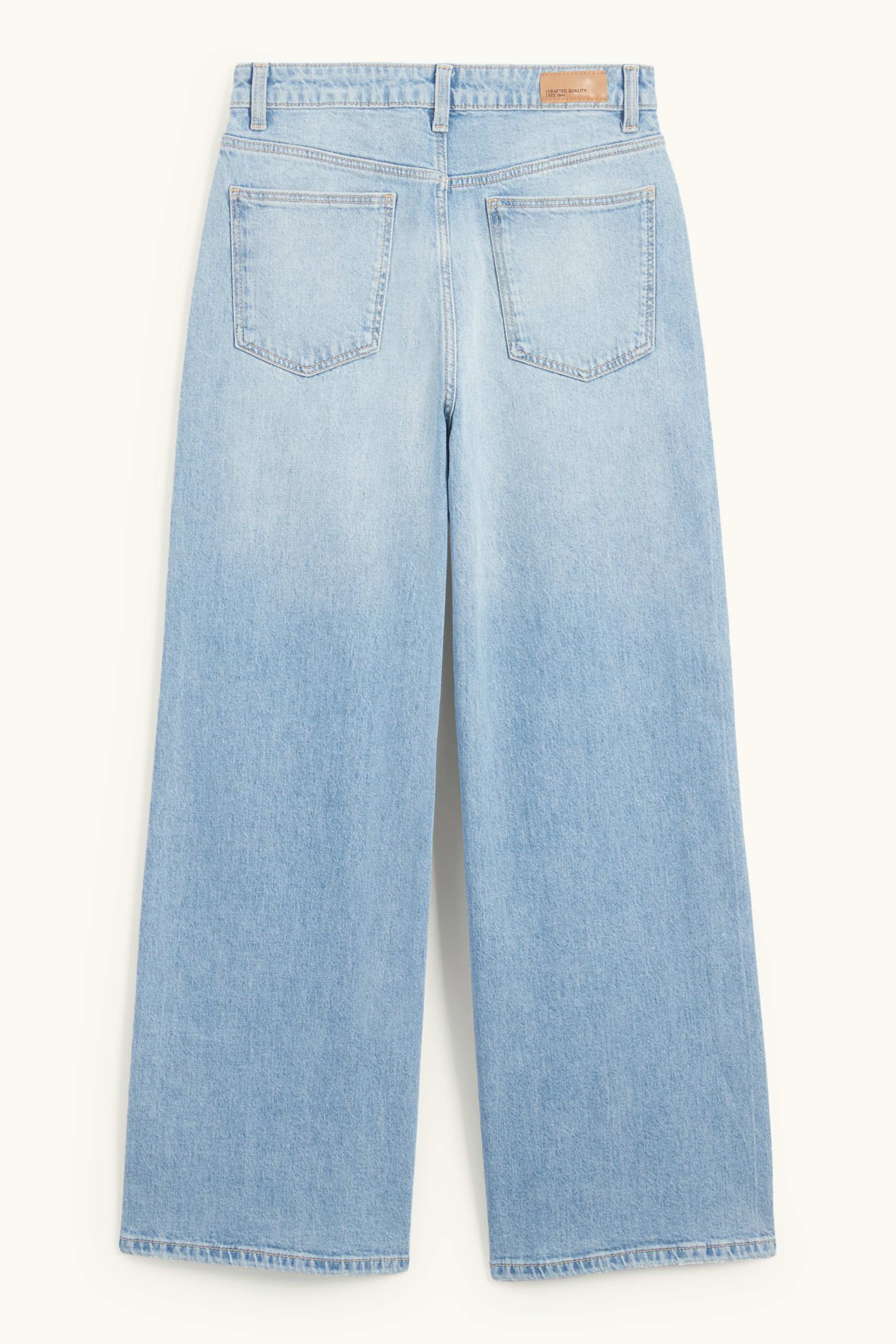 Wide leg jeans denim-light blue