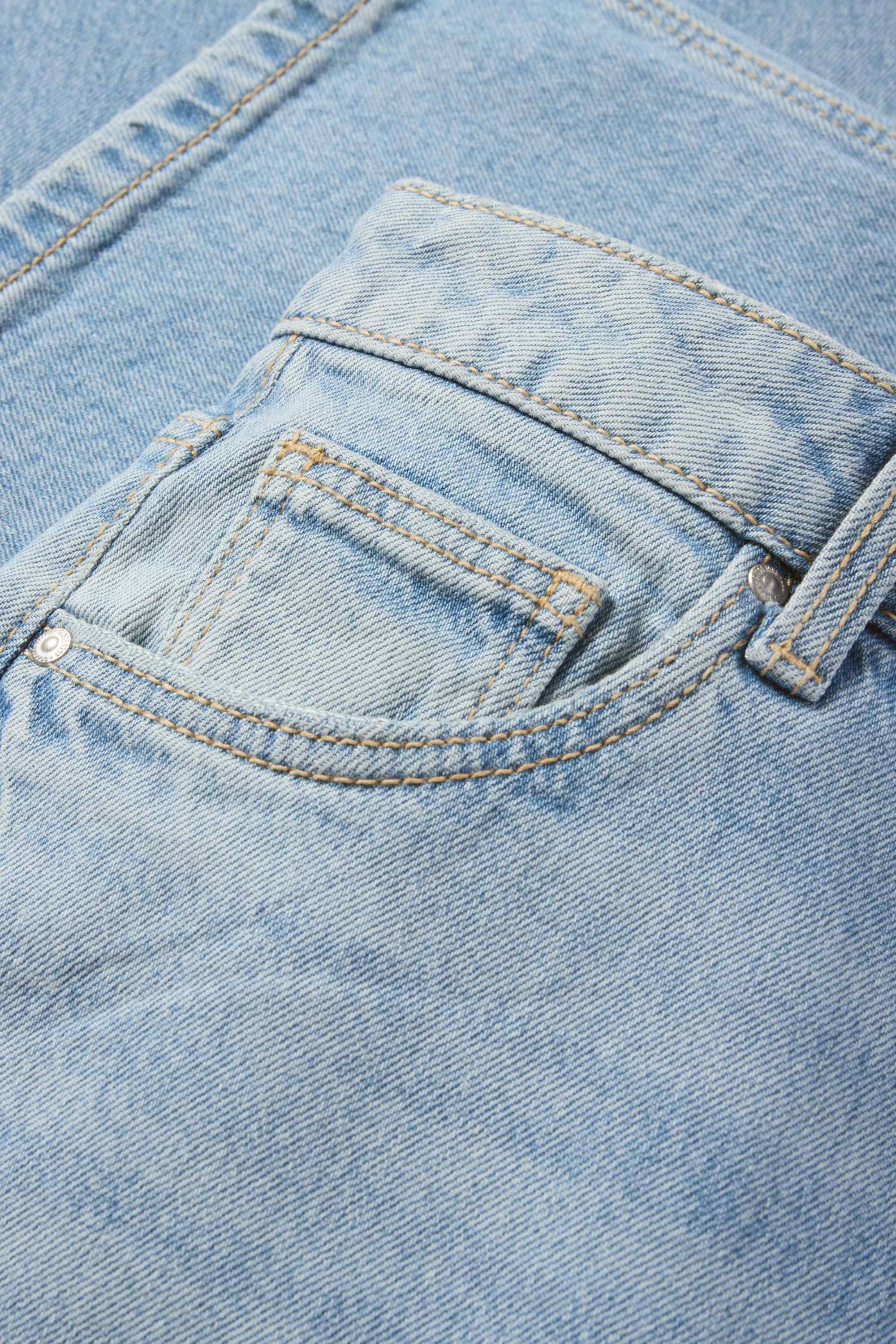 Wide leg jeans denim-light blue