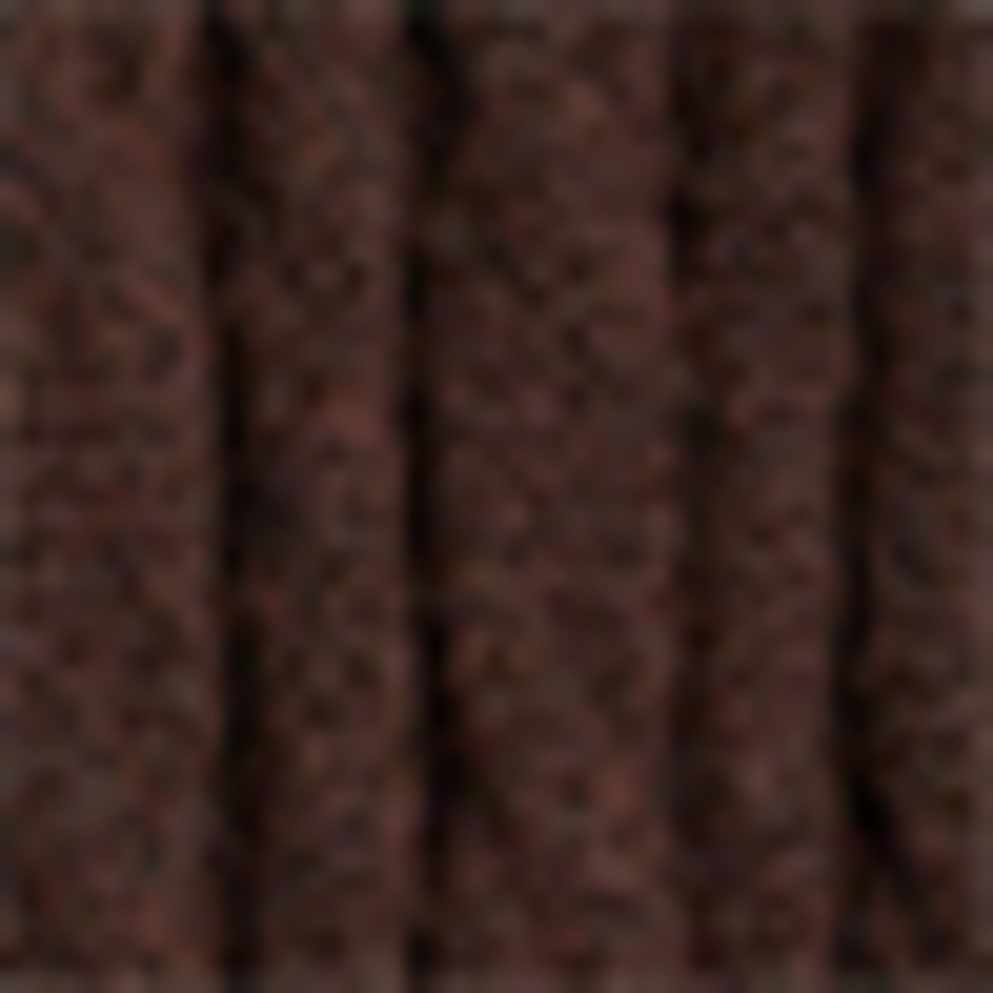 Cardigan - cable knit pattern dark brown