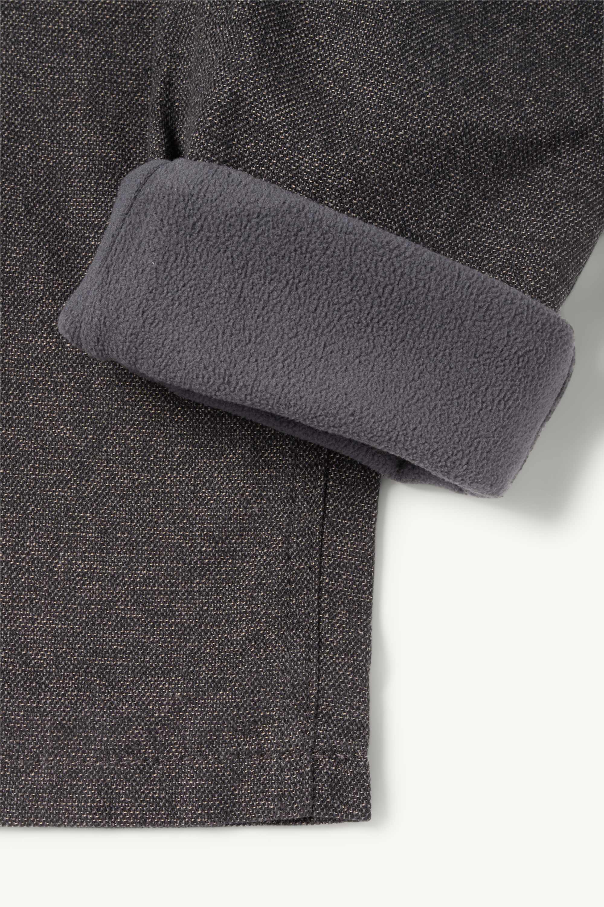 Thermal trousers - textured dark gray