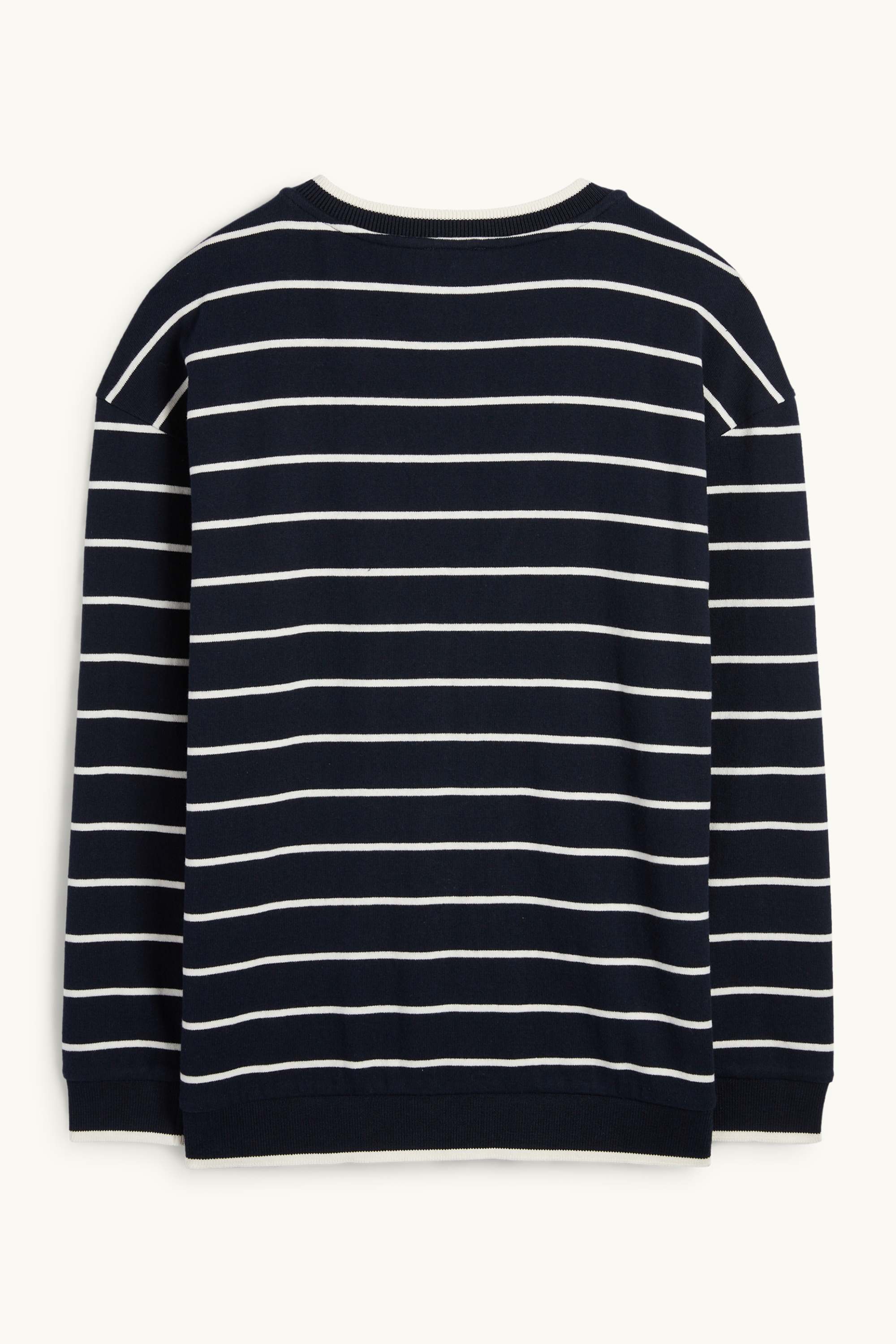 Cardigan - striped dark blue