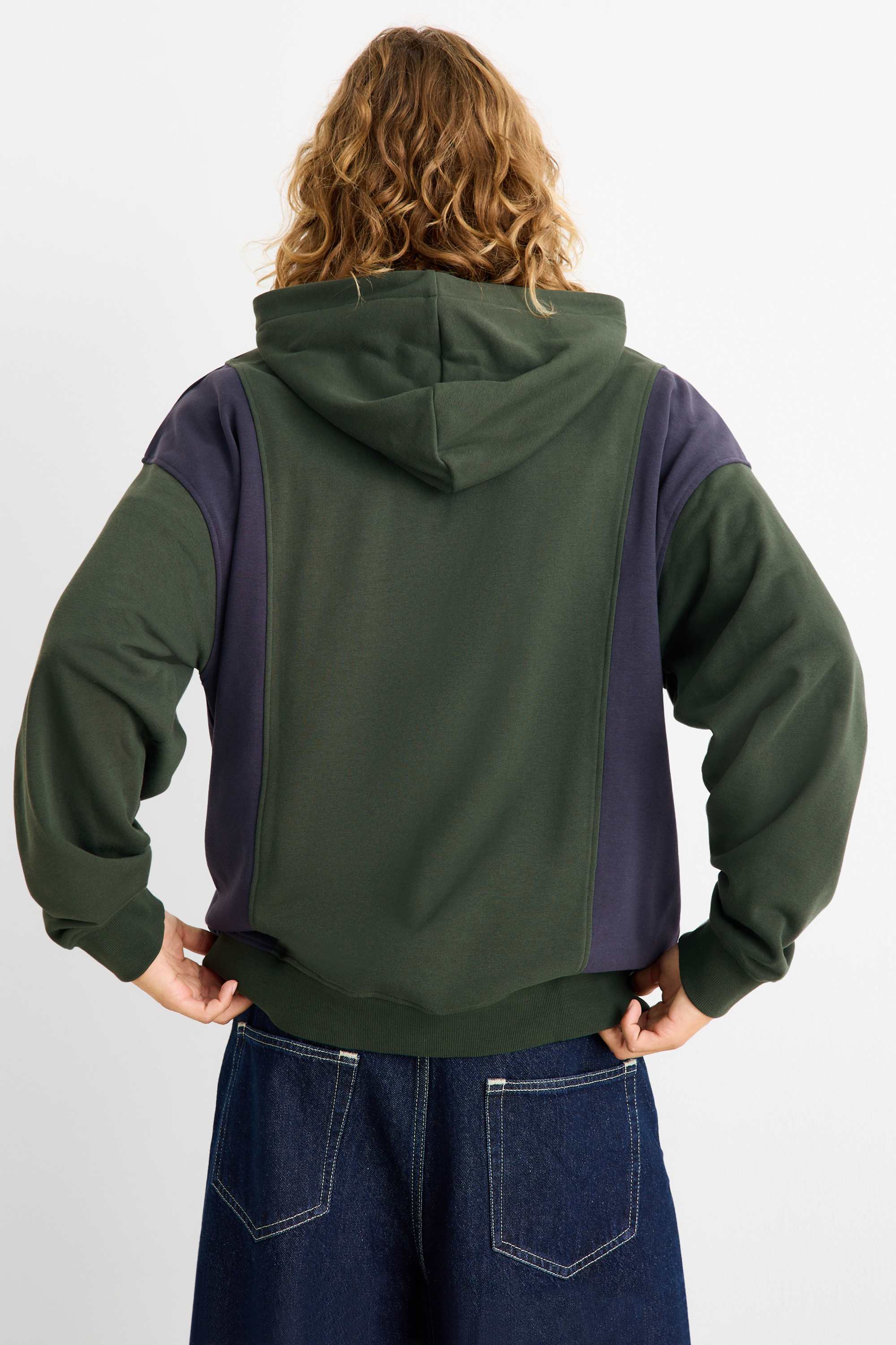 Hoodie dark green