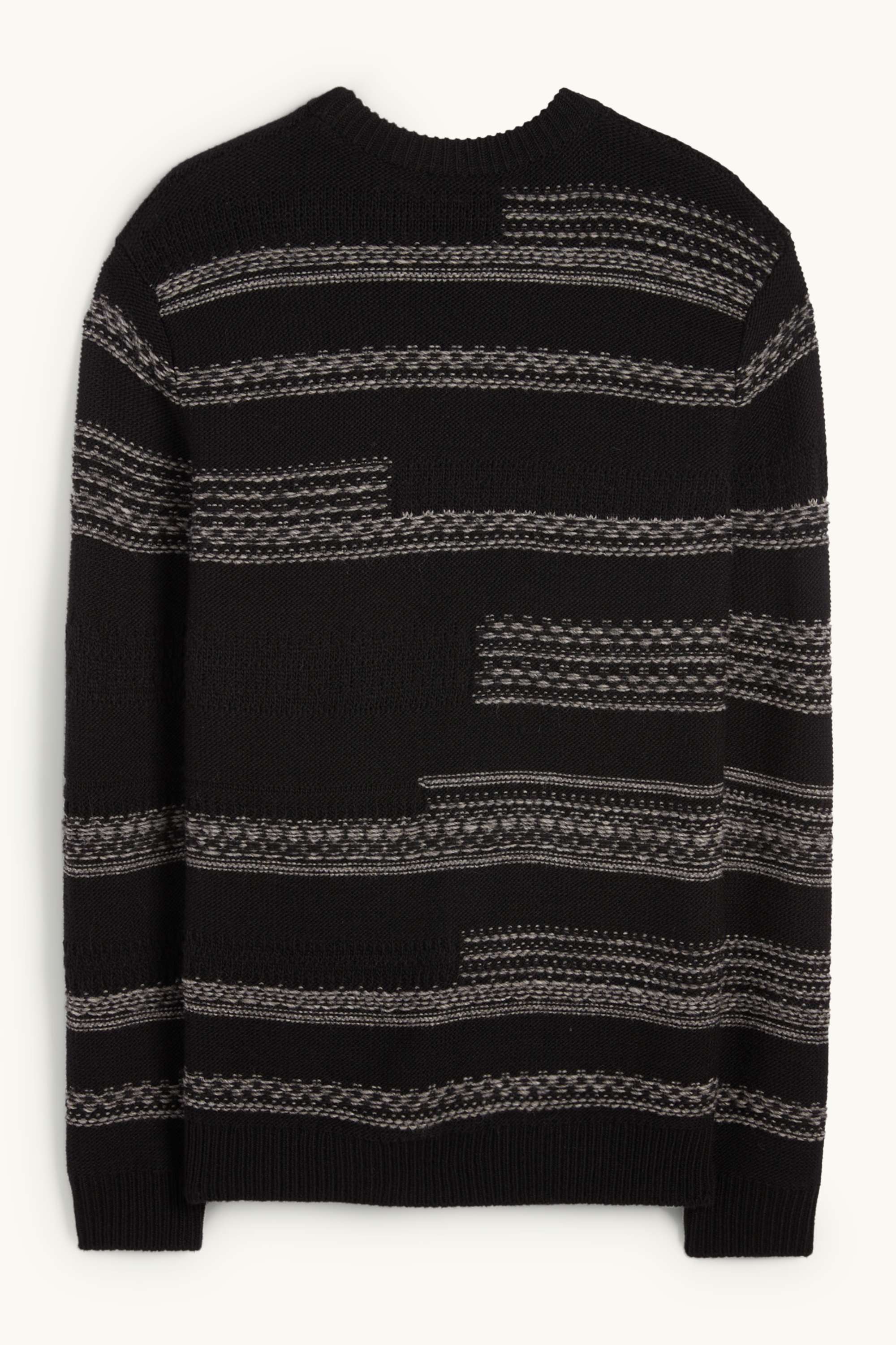 Jumper - patterned black