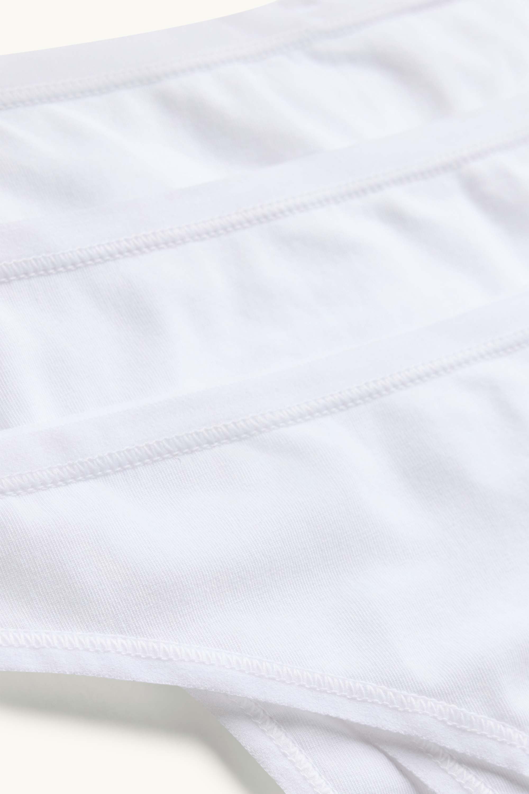 Multipack of 3 - thong white