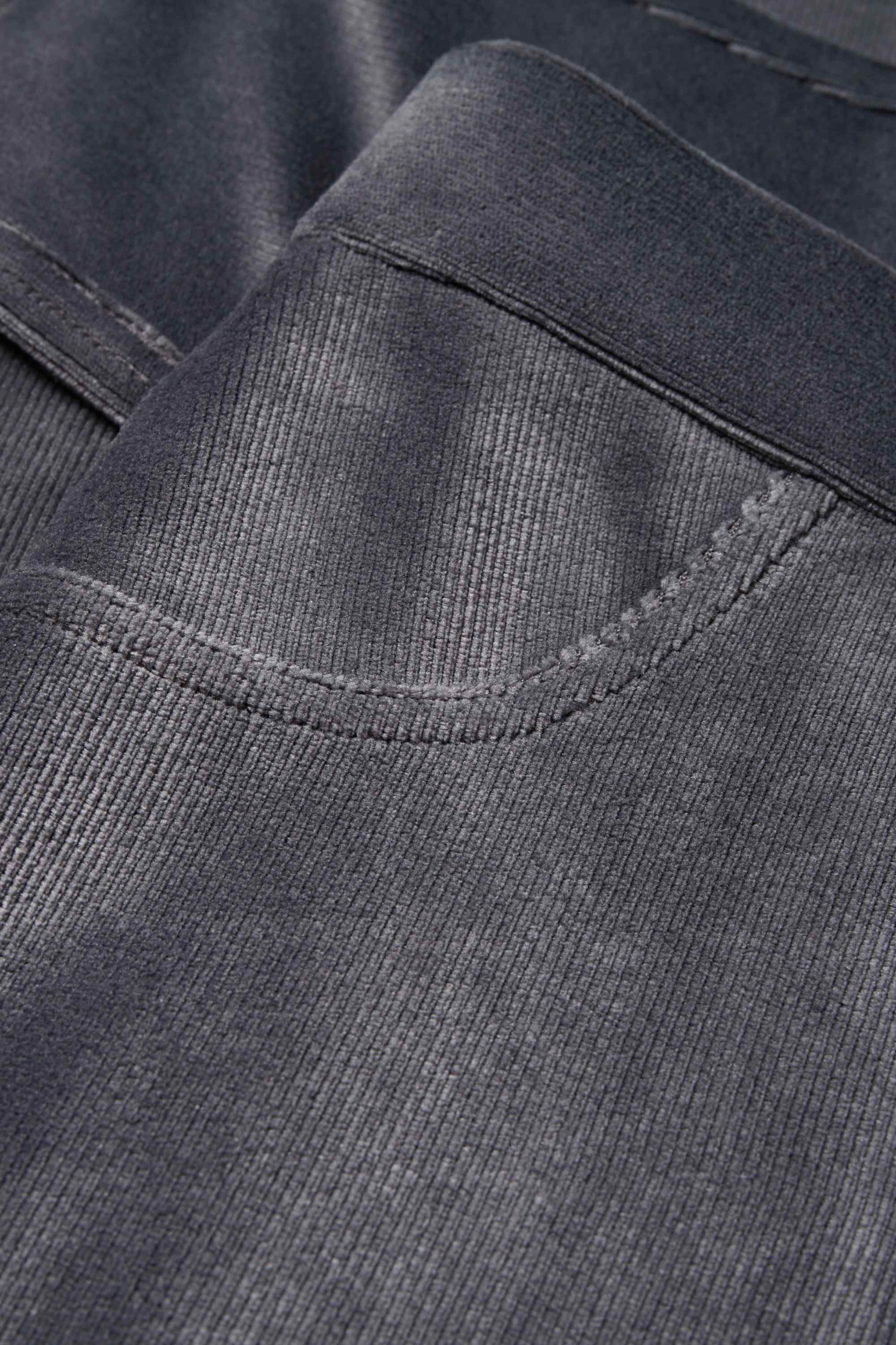 Corduroy leggings dark gray