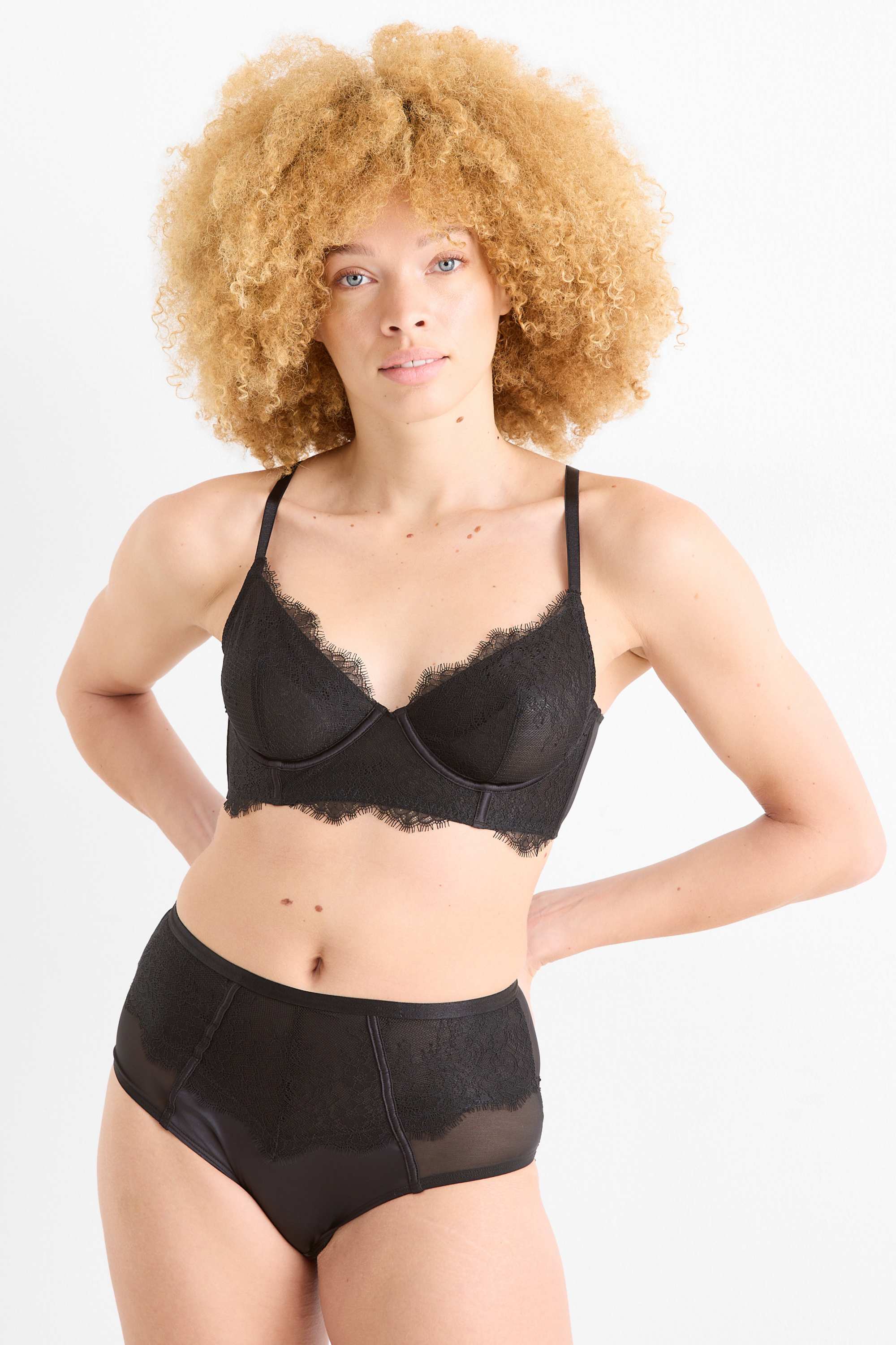 Underwire bra black