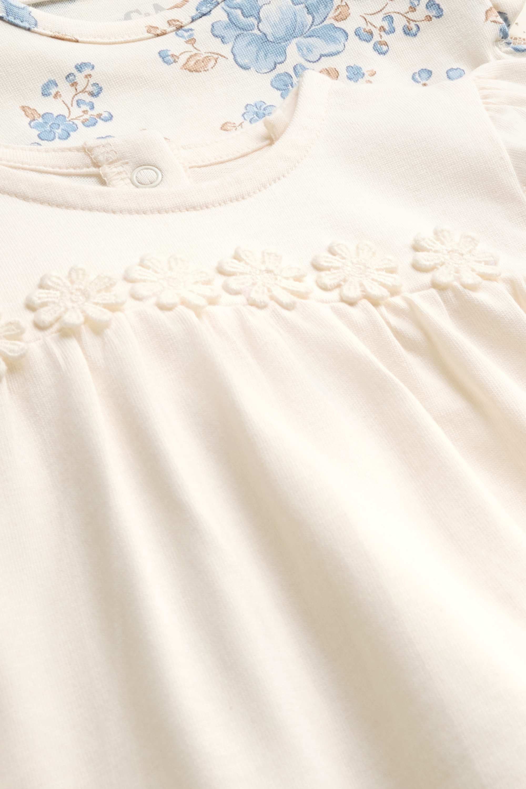 Multipack of 3 - floral - short sleeve baby T-shirt cremewhite
