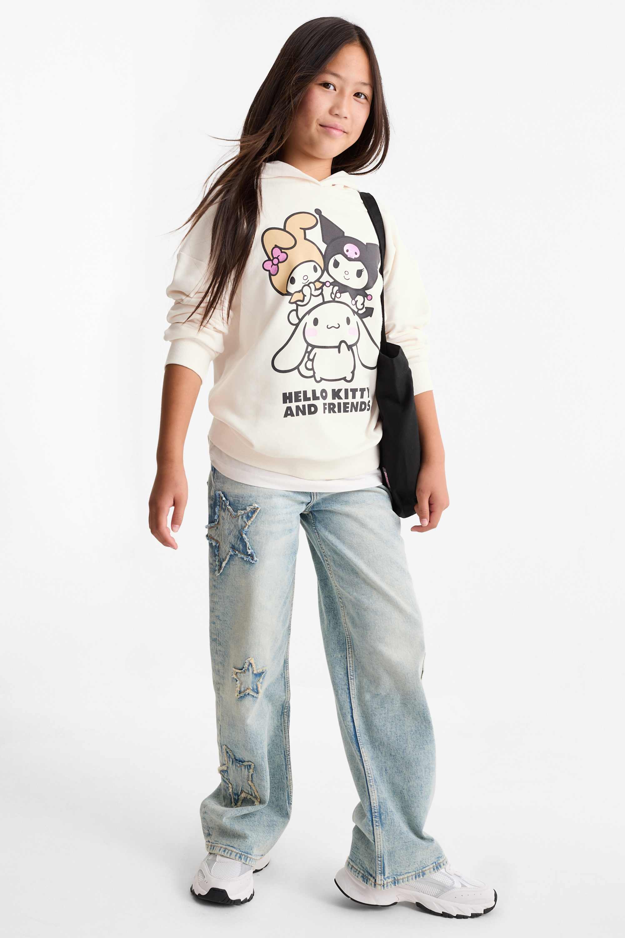 Hello Kitty and Friends - hoodie cremewhite
