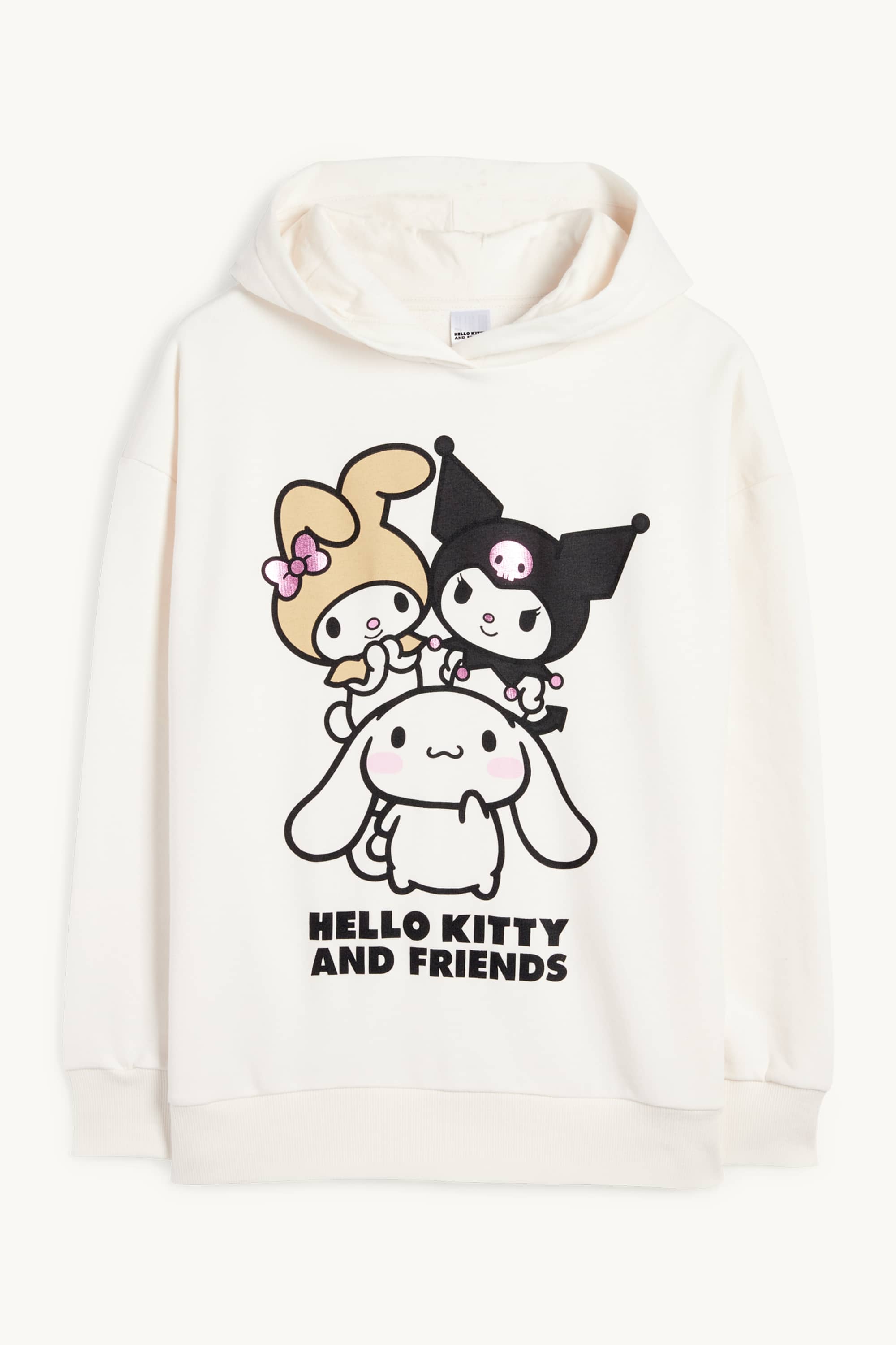 Hello Kitty and Friends - hoodie cremewhite