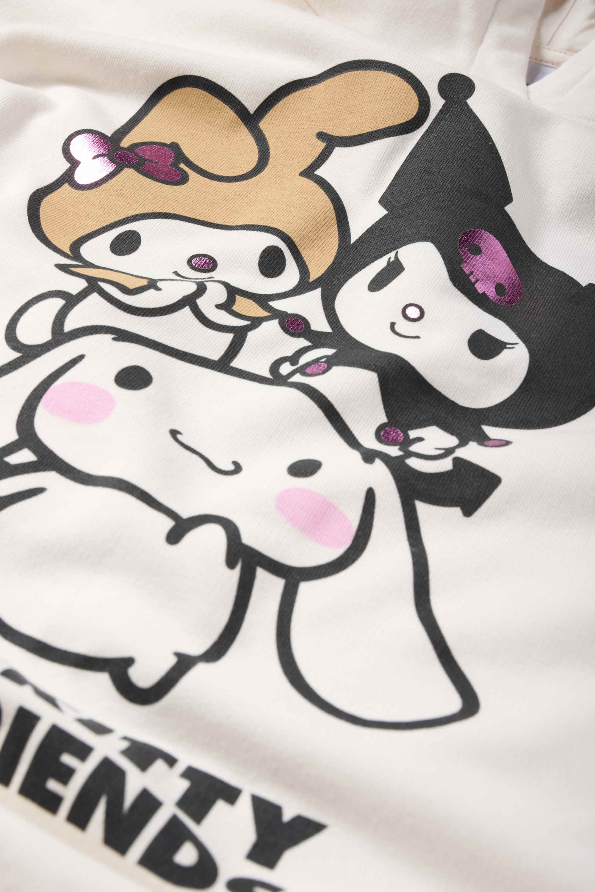 Hello Kitty and Friends - hoodie cremewhite