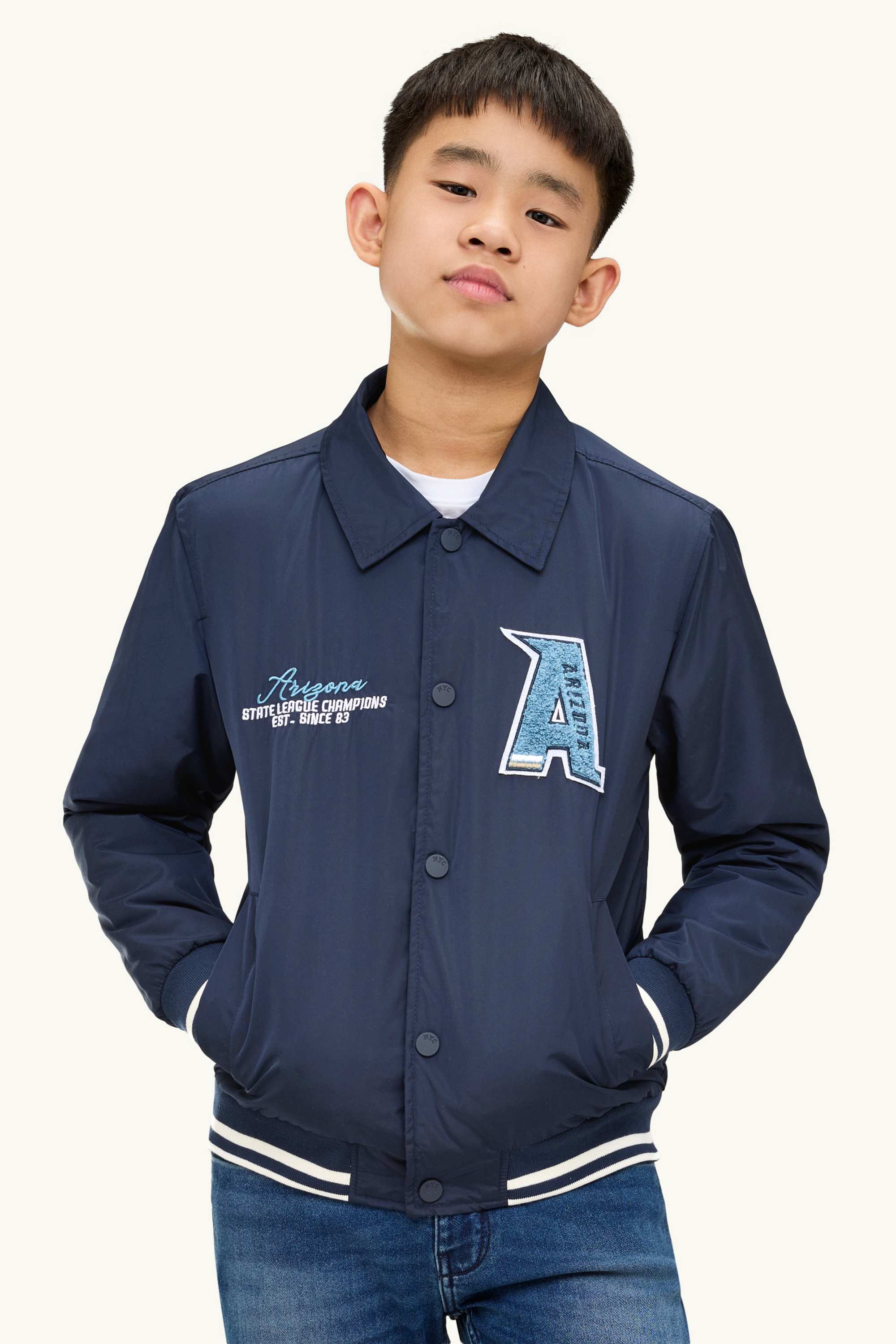 Arizona - varsity jacket dark blue