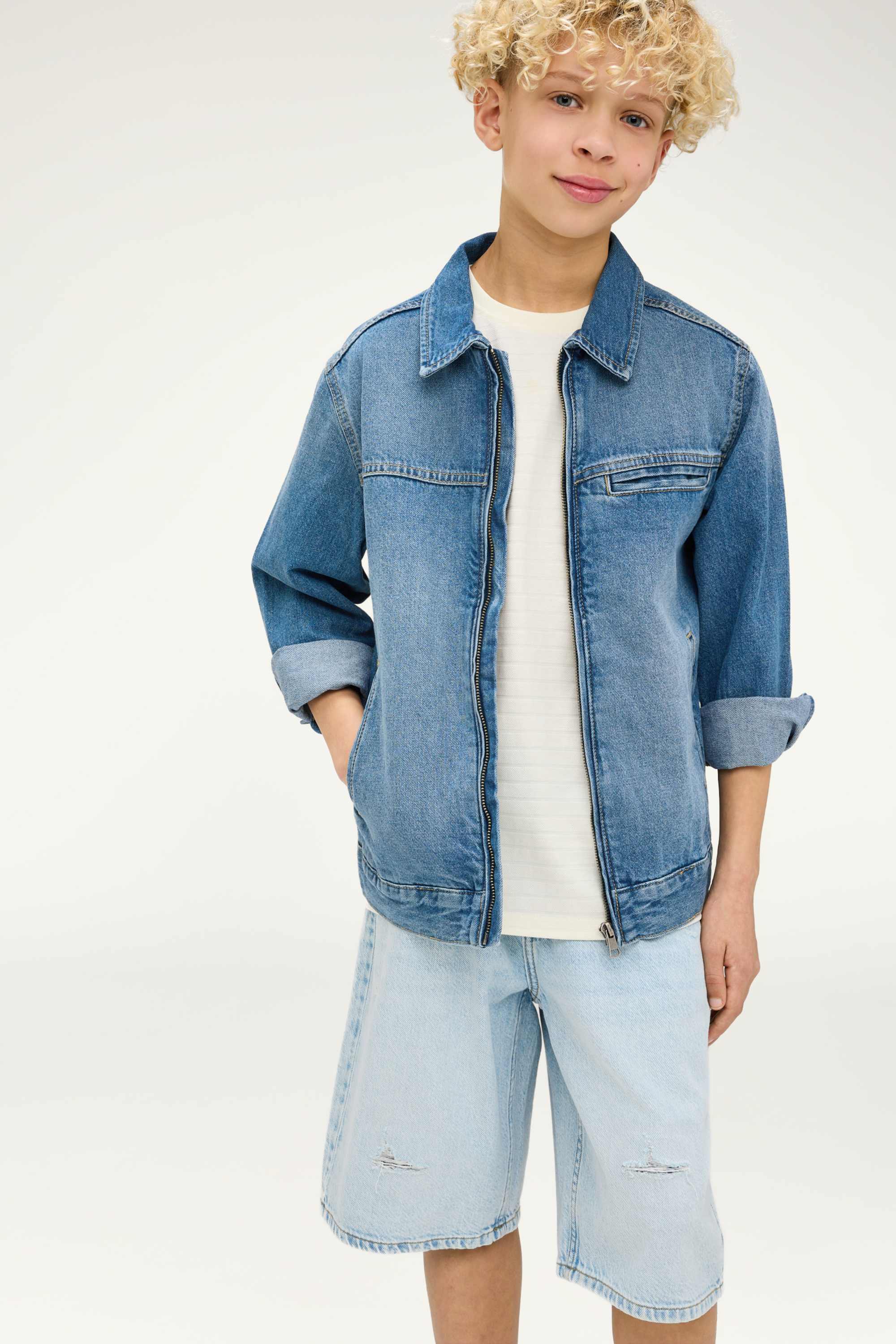 Denim jacket blue
