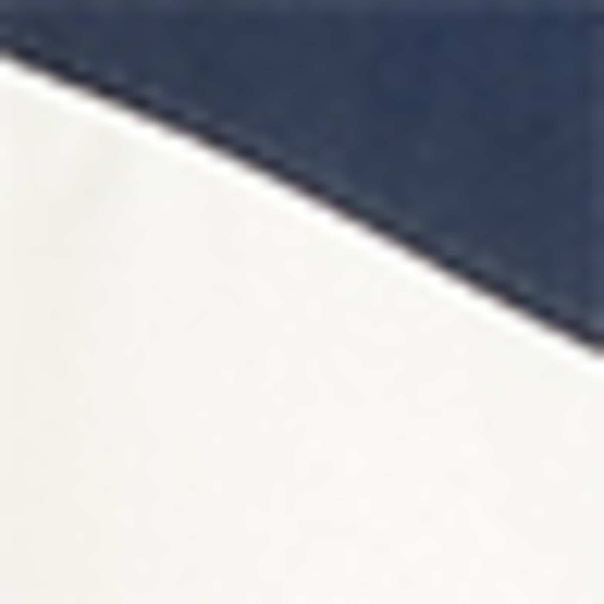 Jacket with hood - water-repellent dark blue / creme white